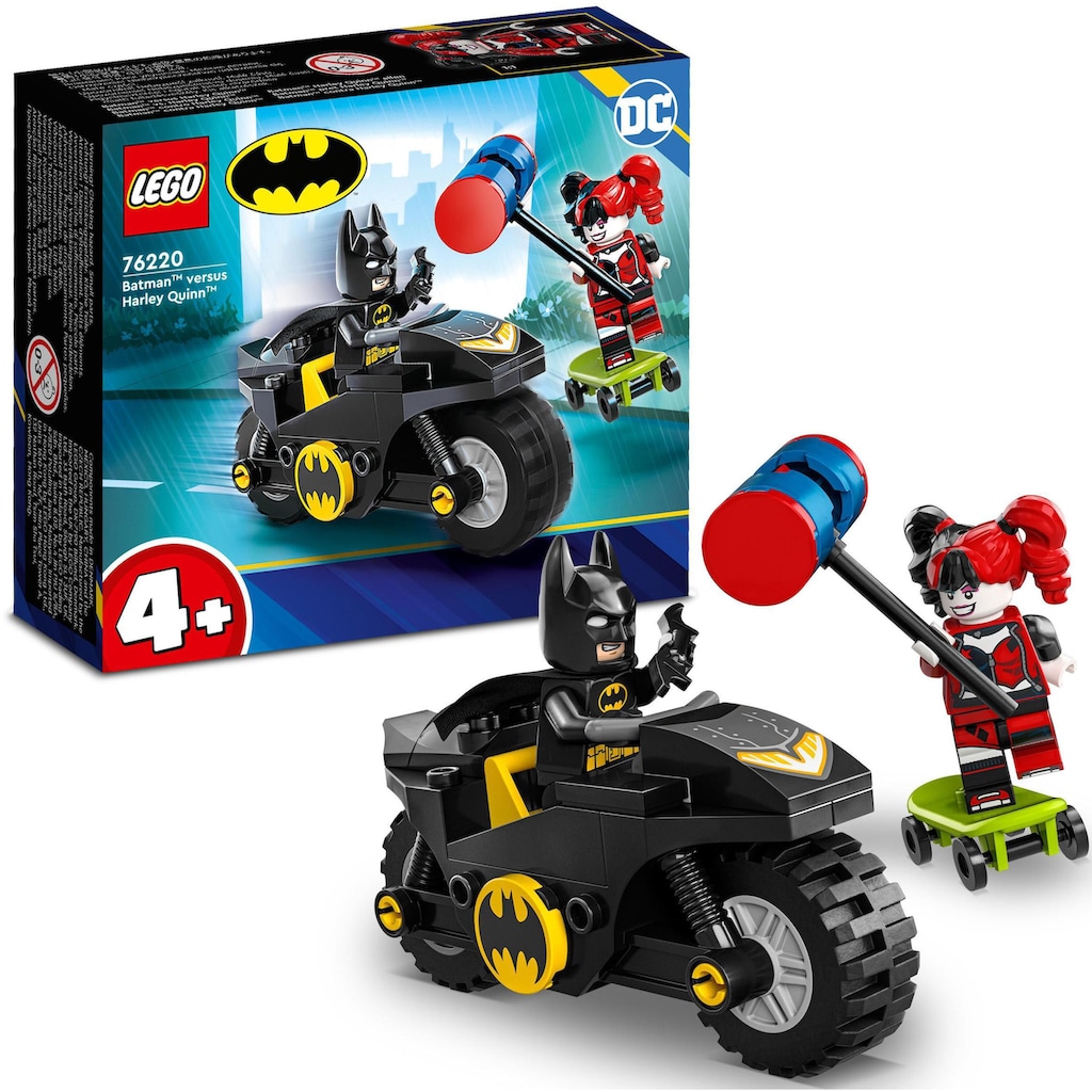 LEGO® Konstruktionsspielsteine »Batman vs. Harley Quinn (76220), LEGO® DC Batman«, (42 St.)