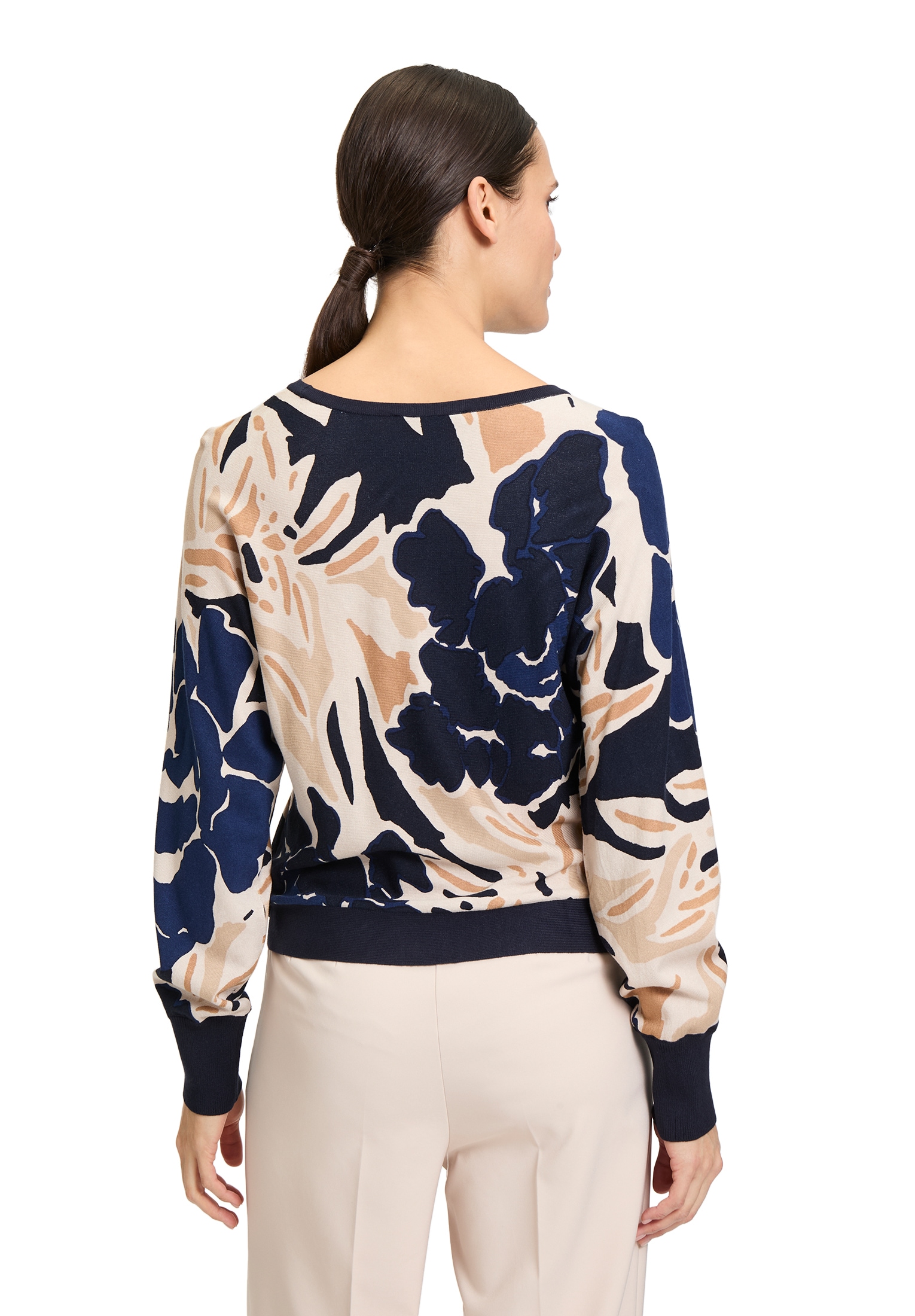 Betty Barclay Rundhalspullover »Feinstrickpullover mit Aufdruck«