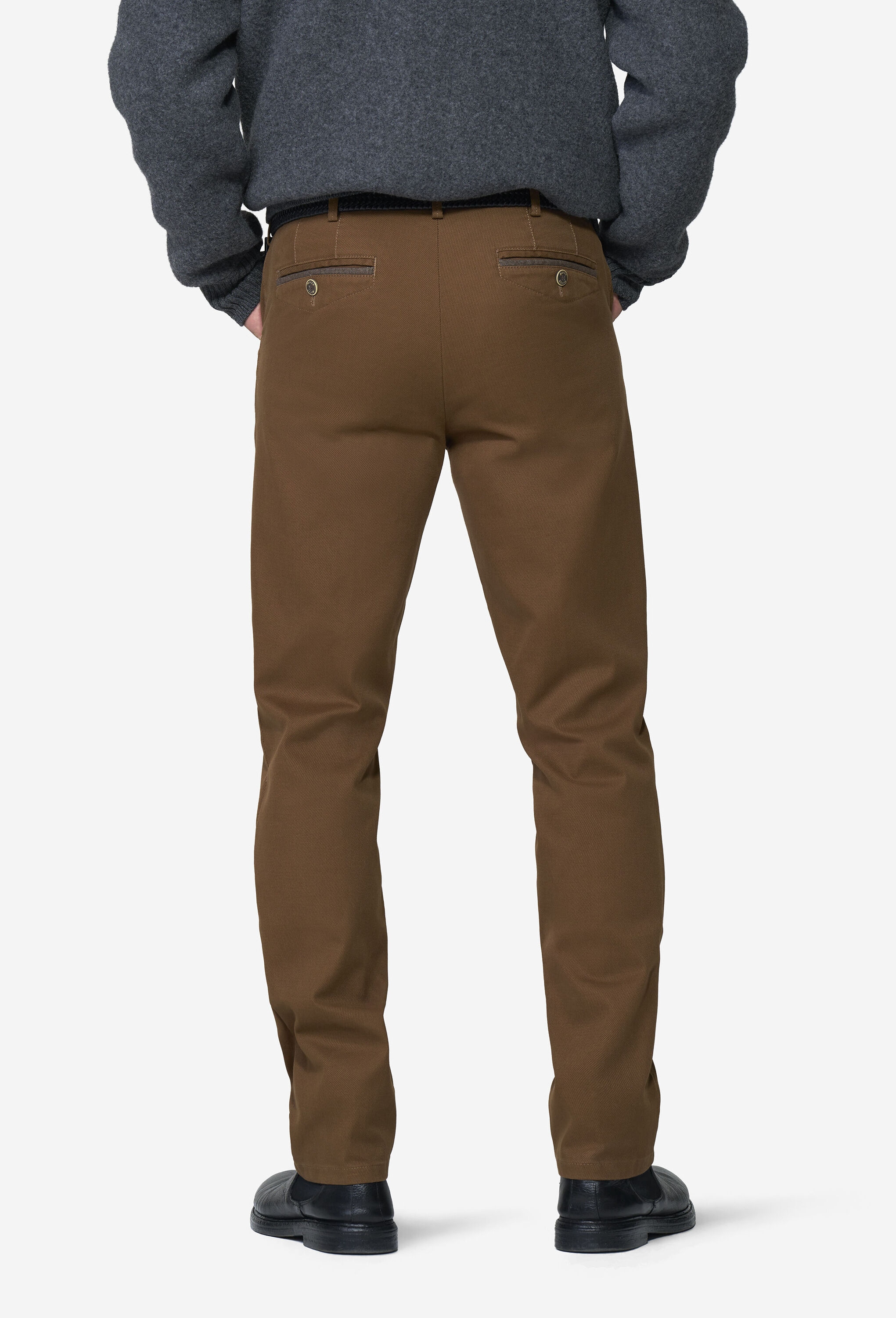 MEYER Chinohose »Chicago 2-5627«  im Canvas Look