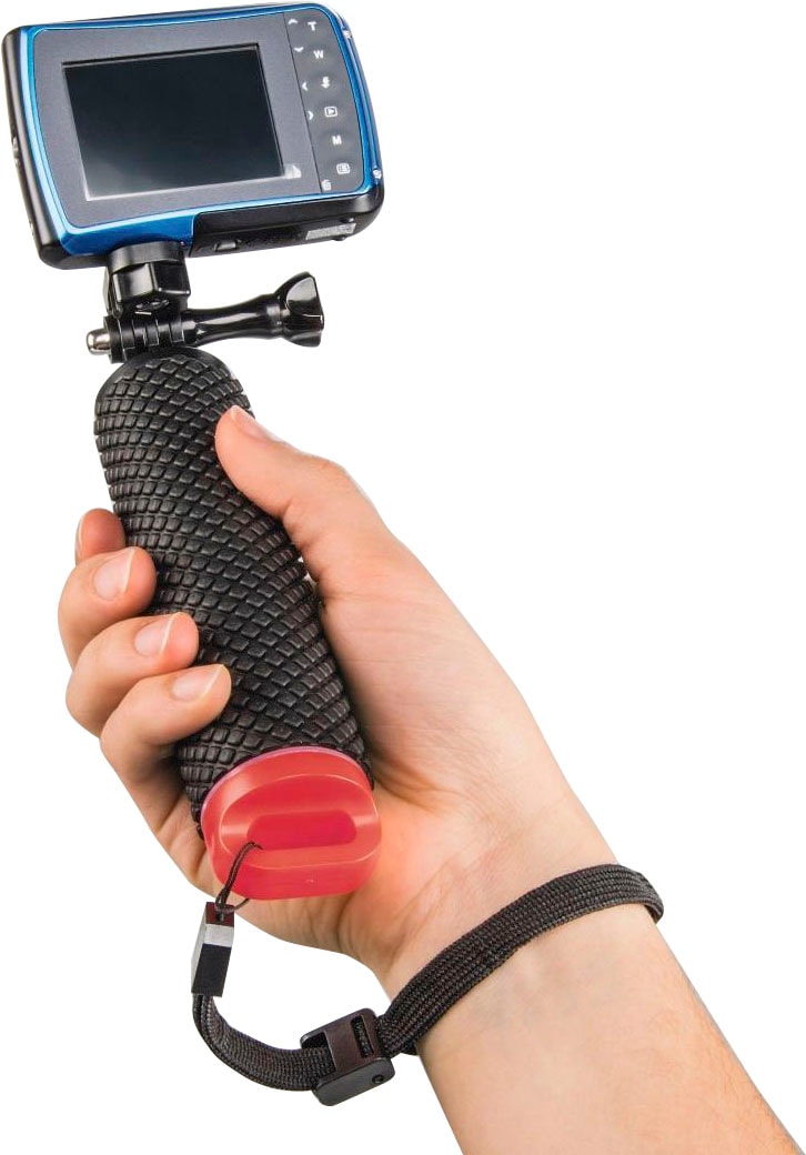 Hama Kamerahalterung »Hama Schwimmgriff "2in1", Schwarz«, Gewinde/Anschluss: GoPro
Geeignet für: ActionCam