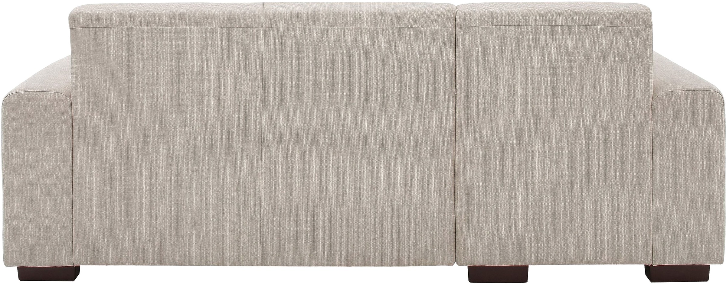 Home affaire Ecksofa »BORNHOLM L-Form mit Recamiere, Maße B/T/H: 234/162/85 cm«, Recamiere links oder rechts bestellbar, Wellenfederung, inkl. 2 Kissen