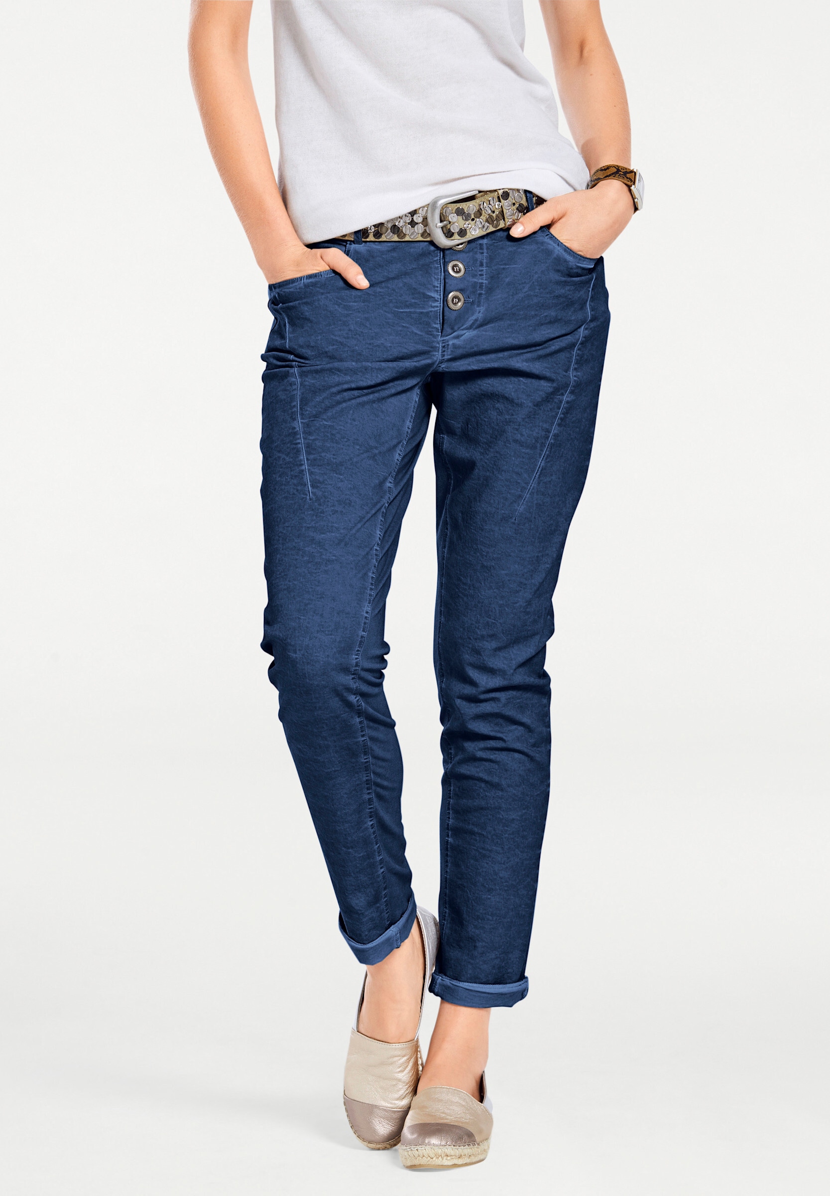 heine Relaxhose »Hose Jerseyhose in Karottenform«