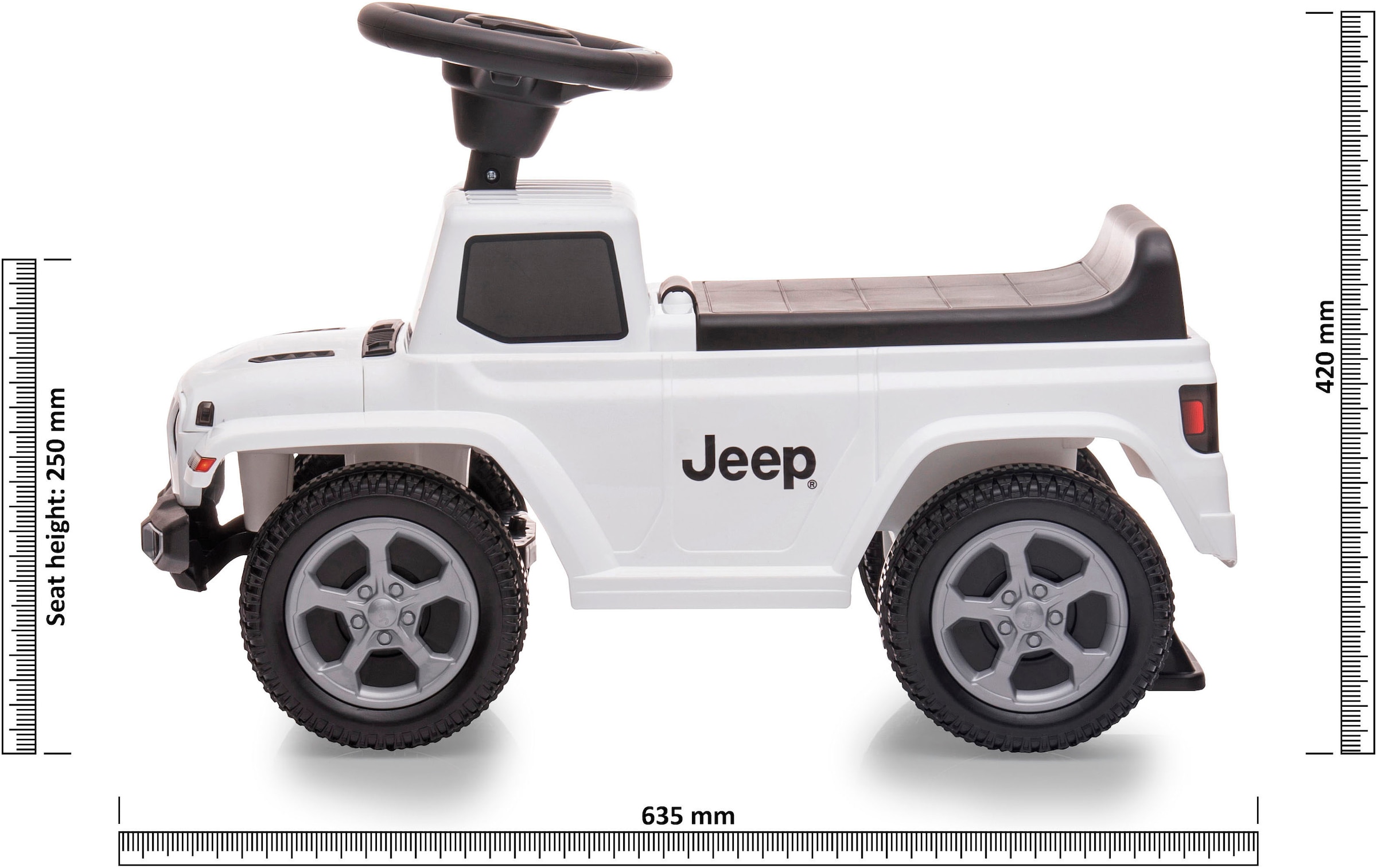 Jamara Rutscherauto »Jeep® Gladiator«, mit Sound