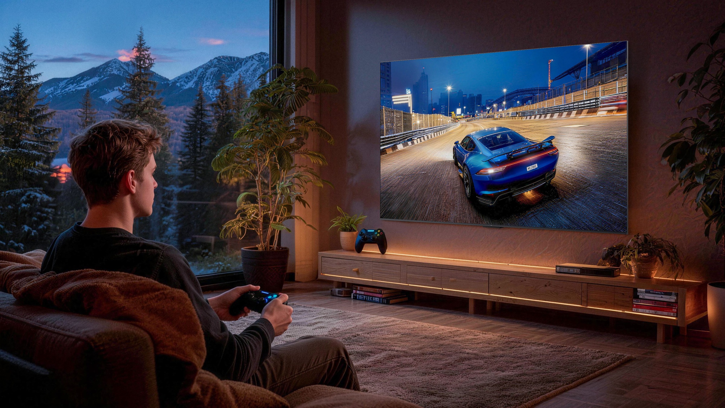 TCL QLED Mini LED-Fernseher »65Q7D ProX1« 164 cm/65 ″