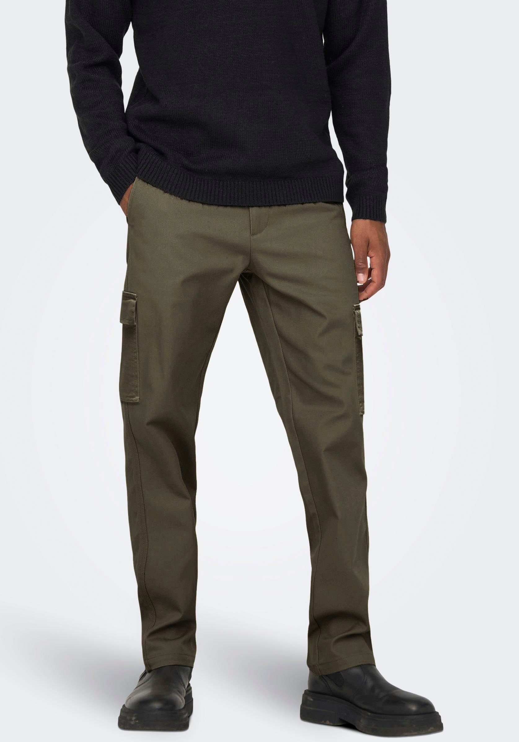 ONLY & SONS Cargohose »ONSEDGE-ED CARGO LOOSE PANT«