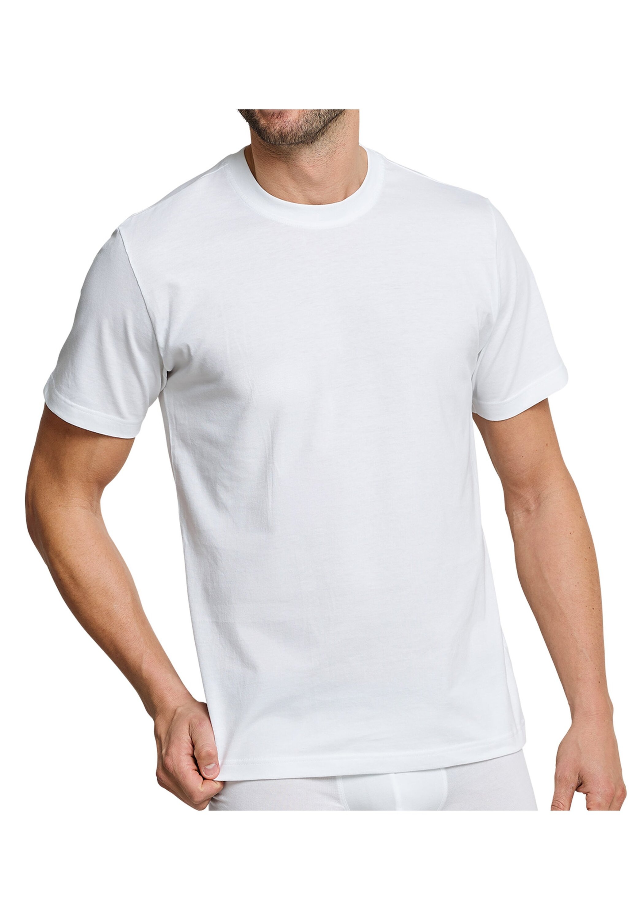 Schiesser Unterhemd »T-Shirt American T-Shirt 2er Pack«