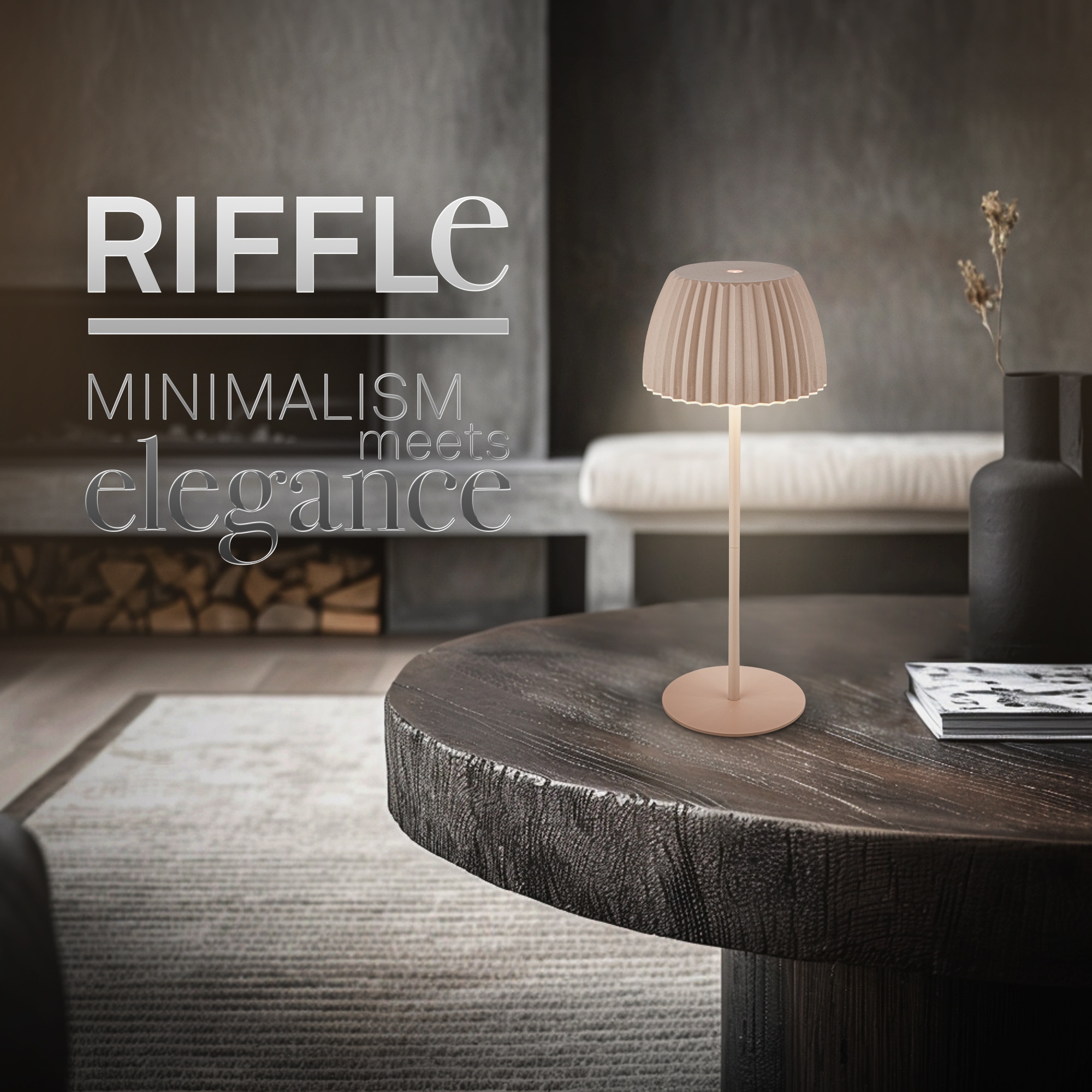 Briloner Leuchten LED Tischleuchte »Akku LED Tischleuchte« LED-Modul