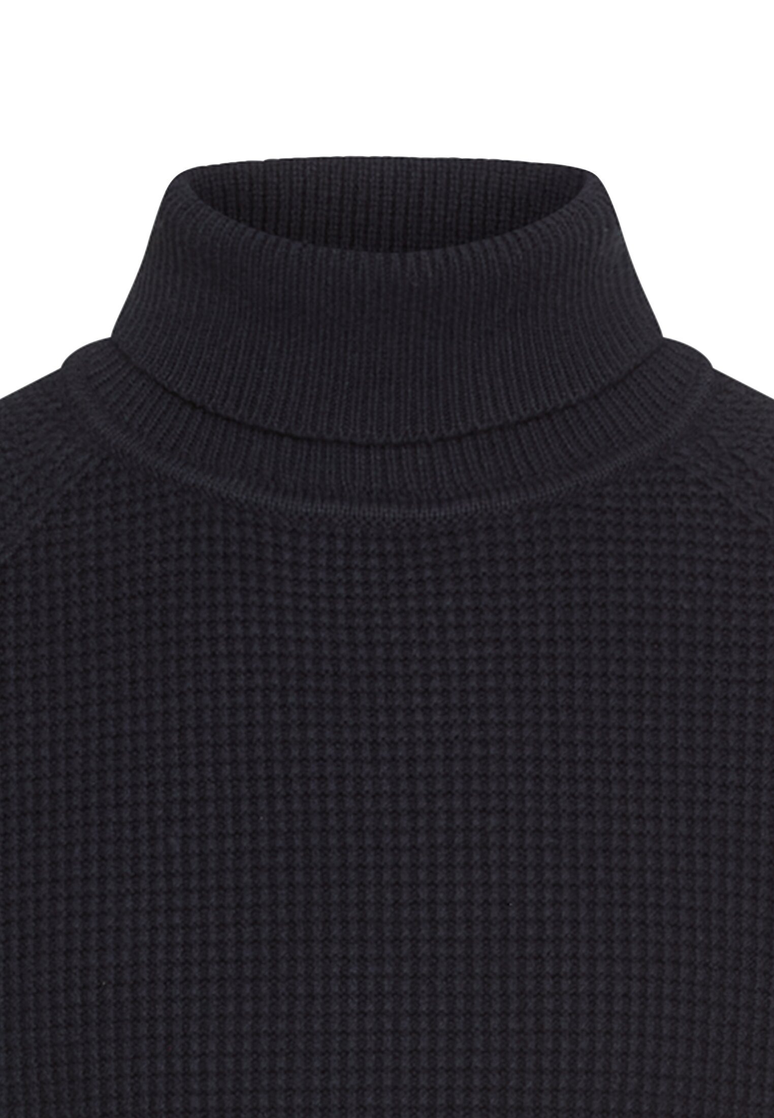 camel active Strickpullover mit Logo Stickerei