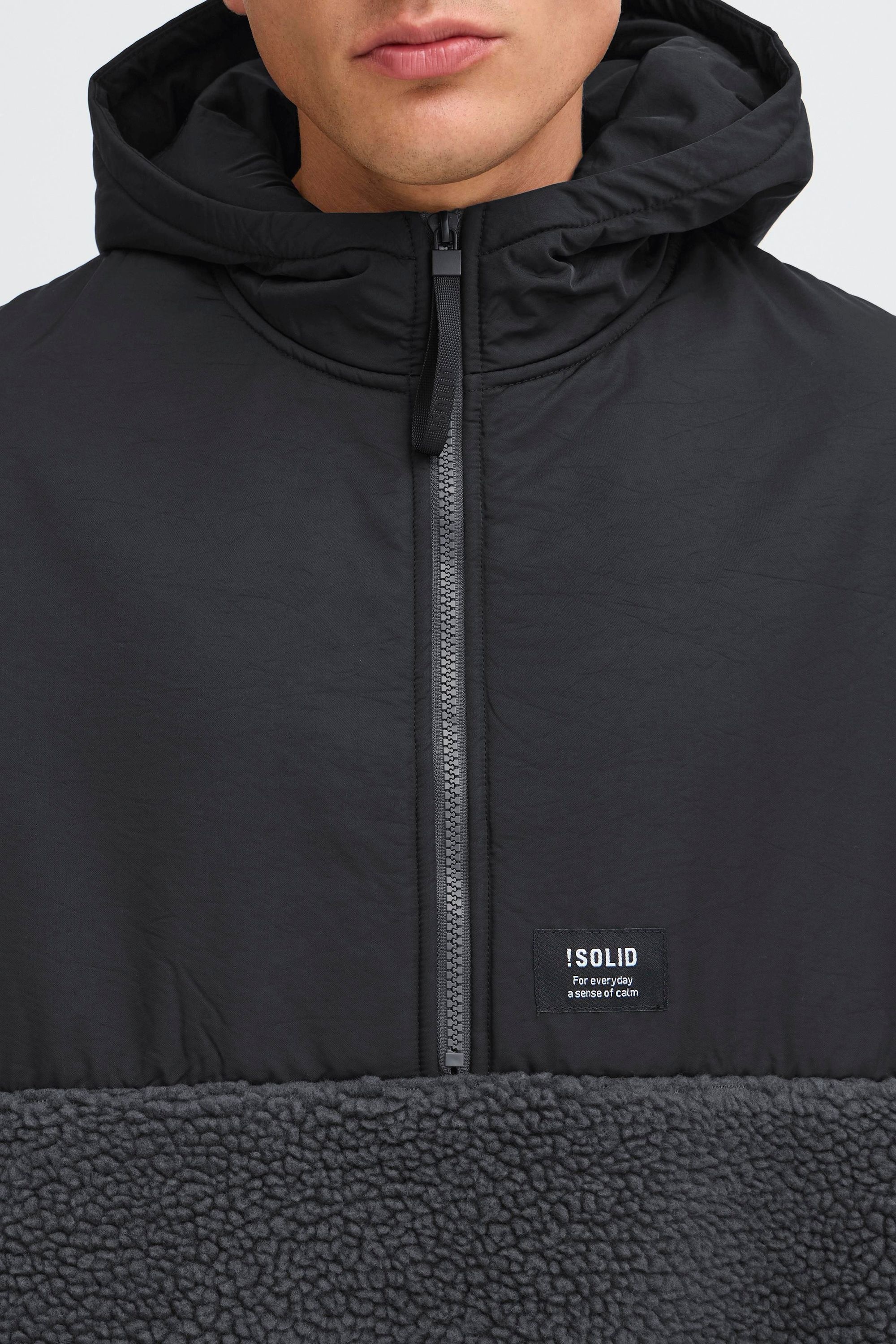 !Solid Fellimitatjacke »Fellimitatjacke SDMarco«