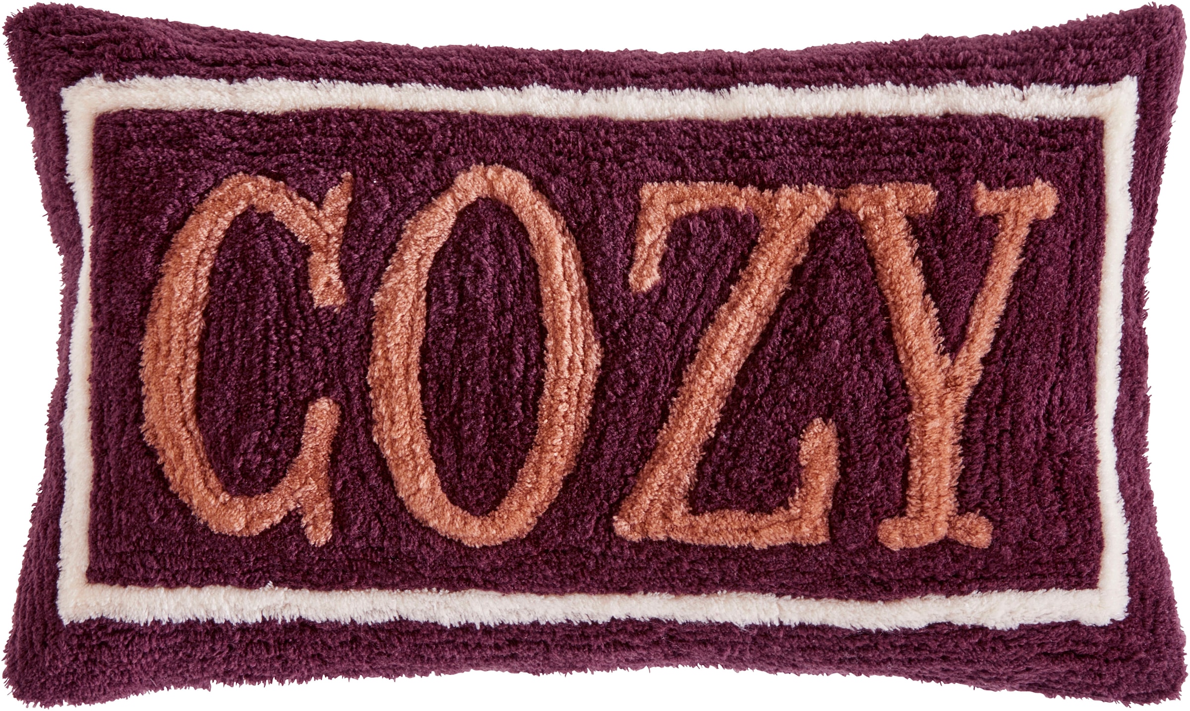 Dekokissen »COZY«, 2-er Set, Kissenhüllen, 30 x 50 cm, ohne Füllung, getuftet