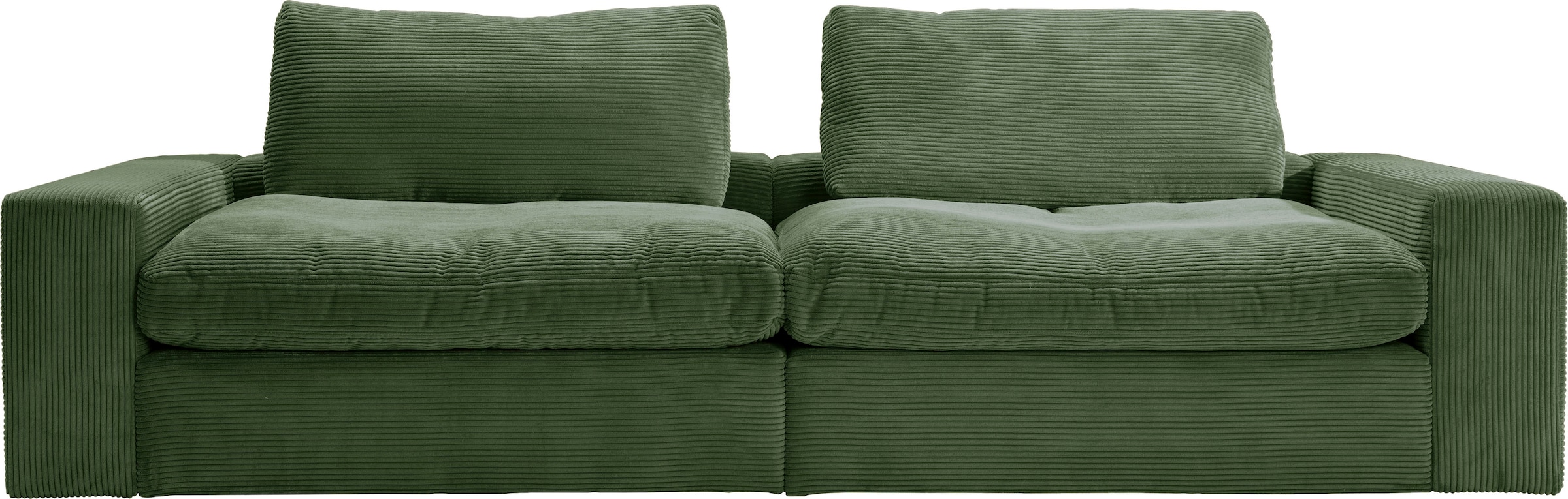 Big-Sofa »Sandy«, 256 cm breit und 123 cm tief, in modernem Cordstoff