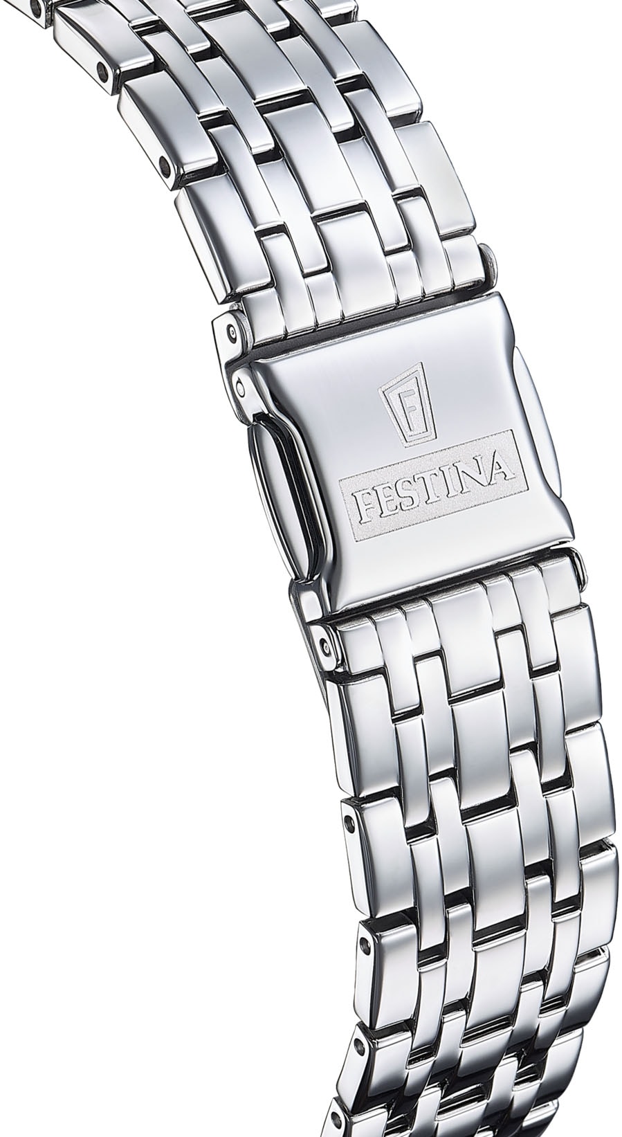Festina Quarzuhr, Armbanduhr, Damenuhr, Herrenuhr, Swiss Made, Edelstahlarmband, analog