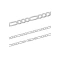 Firetti Silberkette »Figarokettengliederung, ca. 4,4 mm breit«