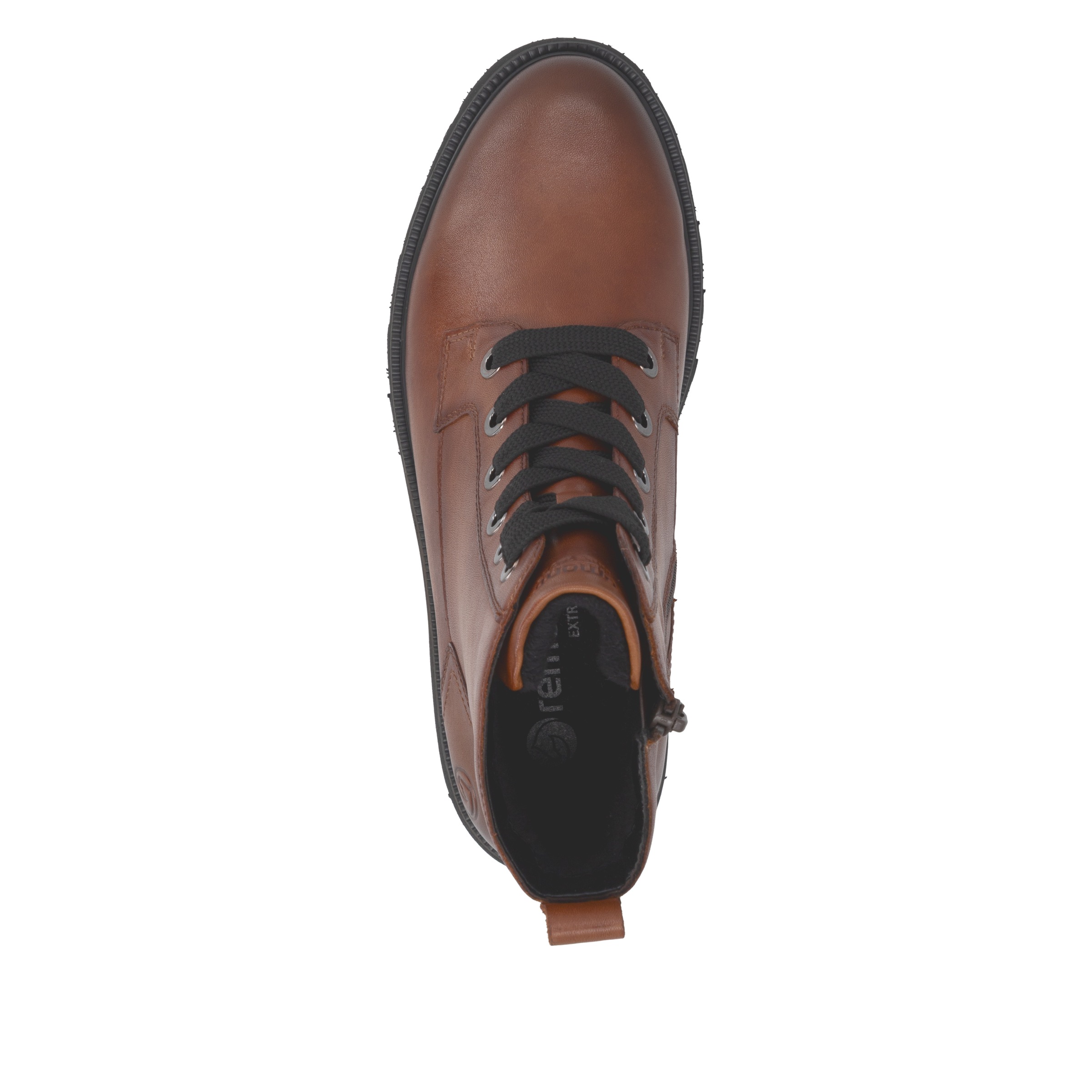 Remonte Schnürboots  Schnürstiefelette, Profilsohle, Blockabsatz