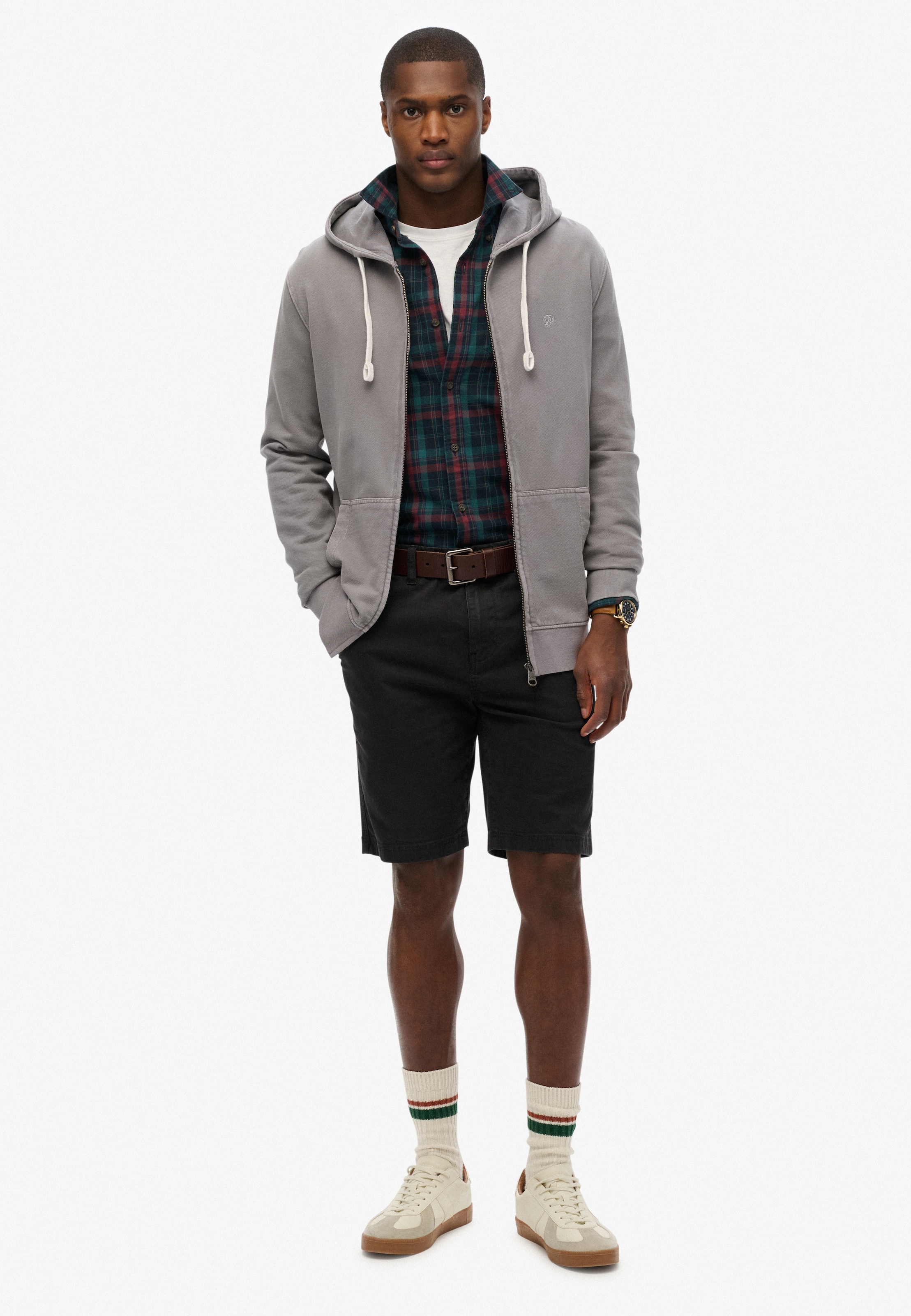 Superdry Kapuzensweatjacke »CLASSIC ESSENTIAL ZIPHOOD«
