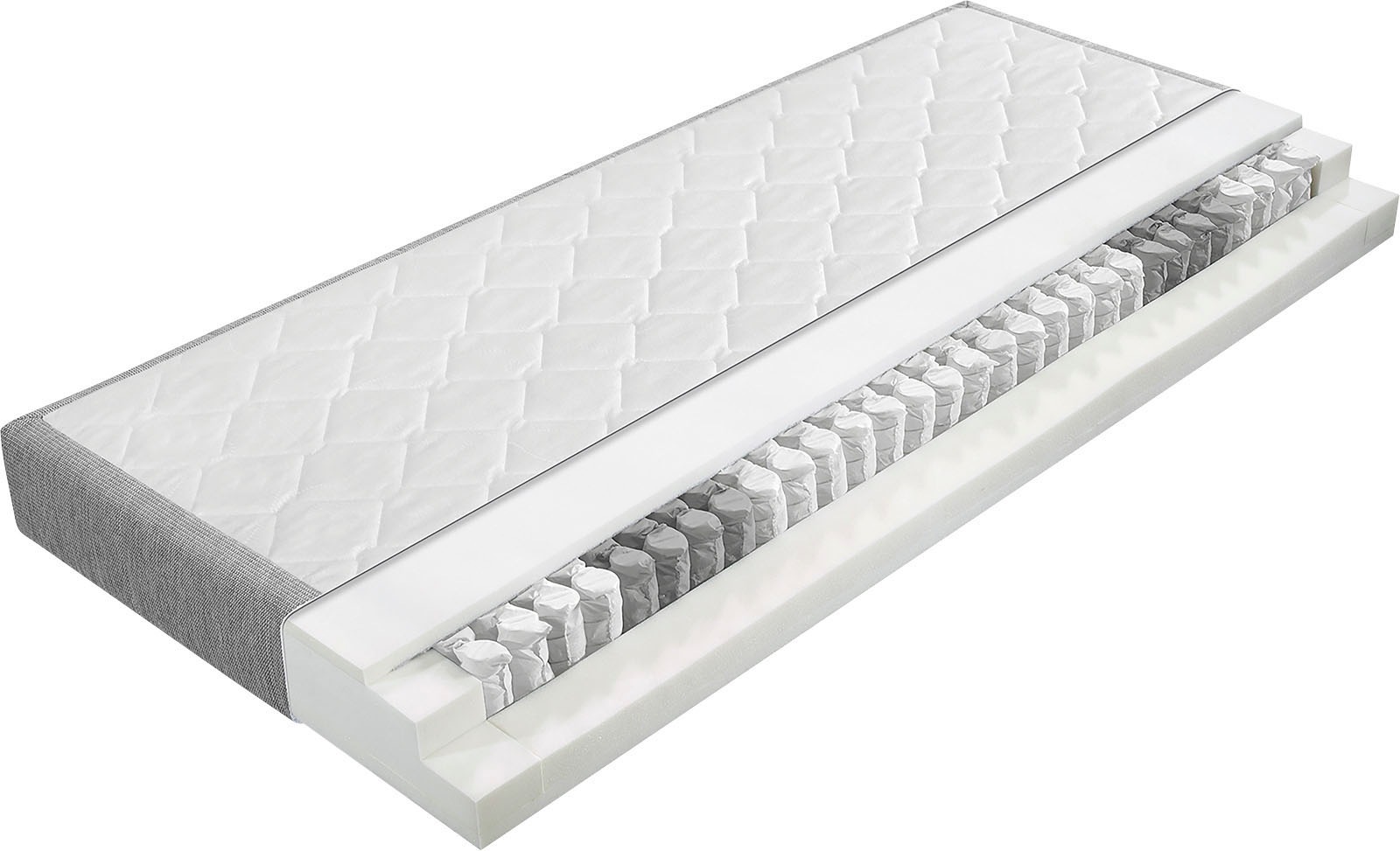 alina Boxspringbett »Neomi« inklusive Matratze und Topper