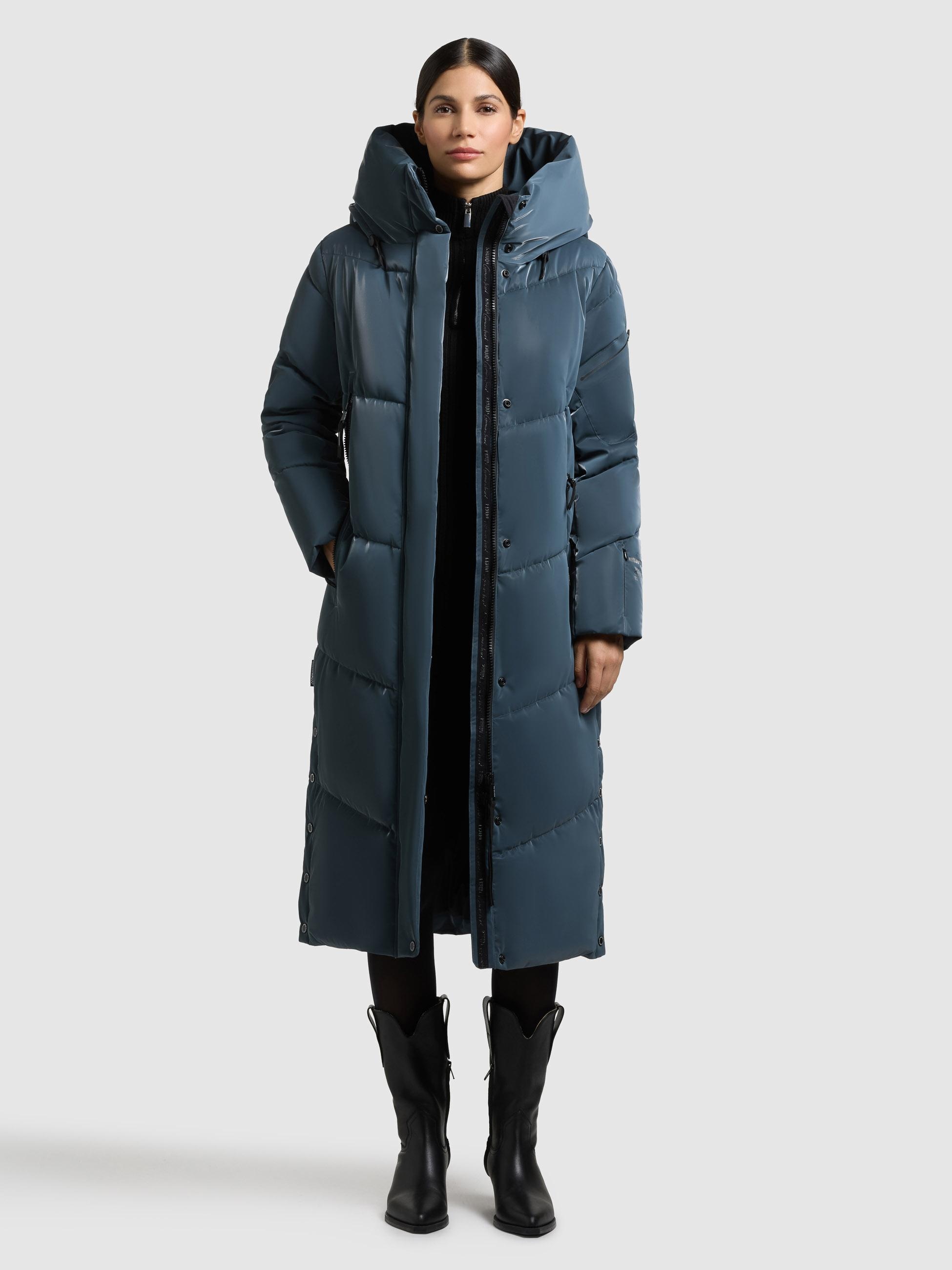 khujo Wintermantel »Wintermantel Pulset Shiny«