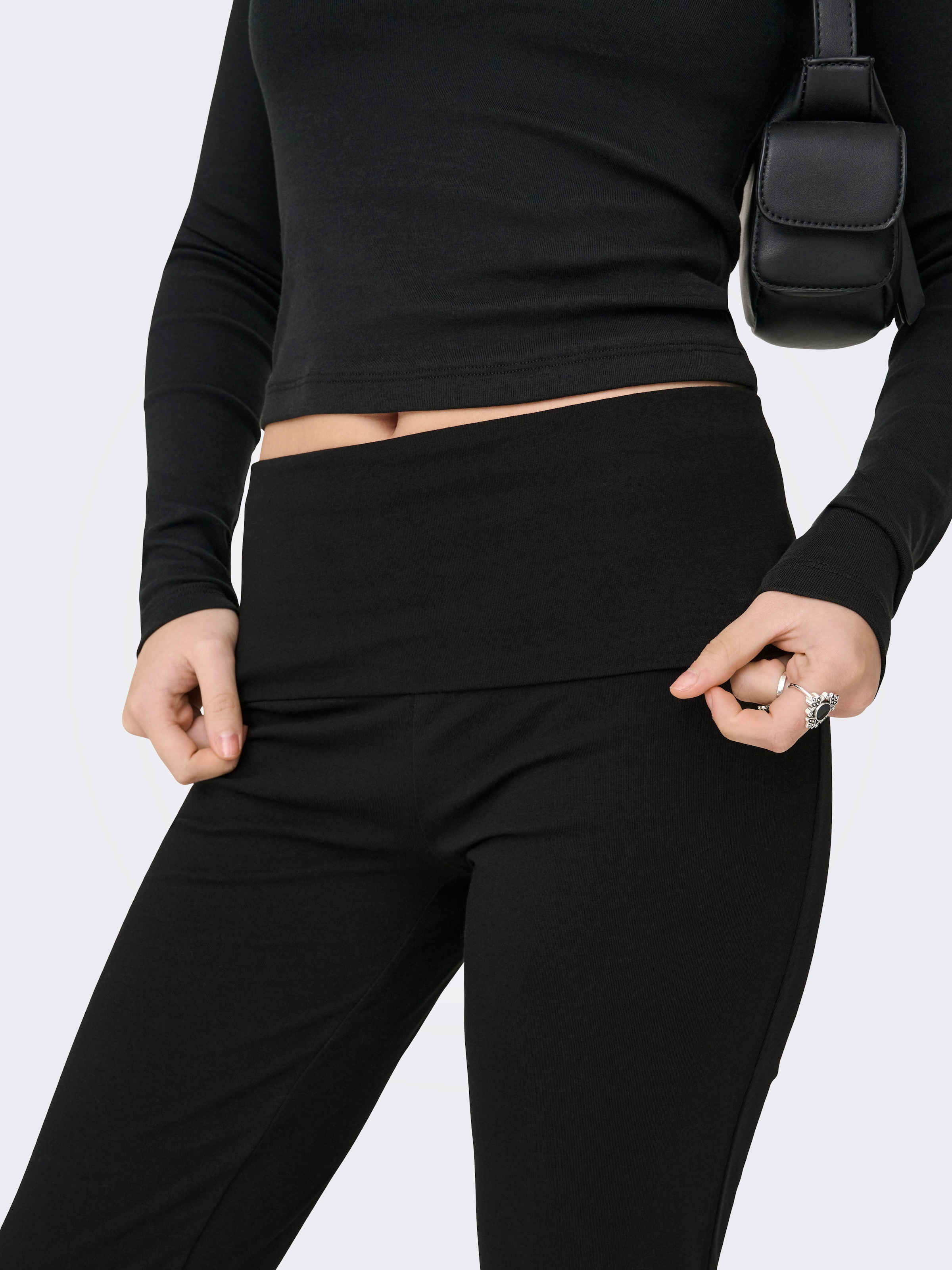 ONLY Stoffhose »ONLKISS LIFE FOLD DOWN PANT CC JRS NOOS«