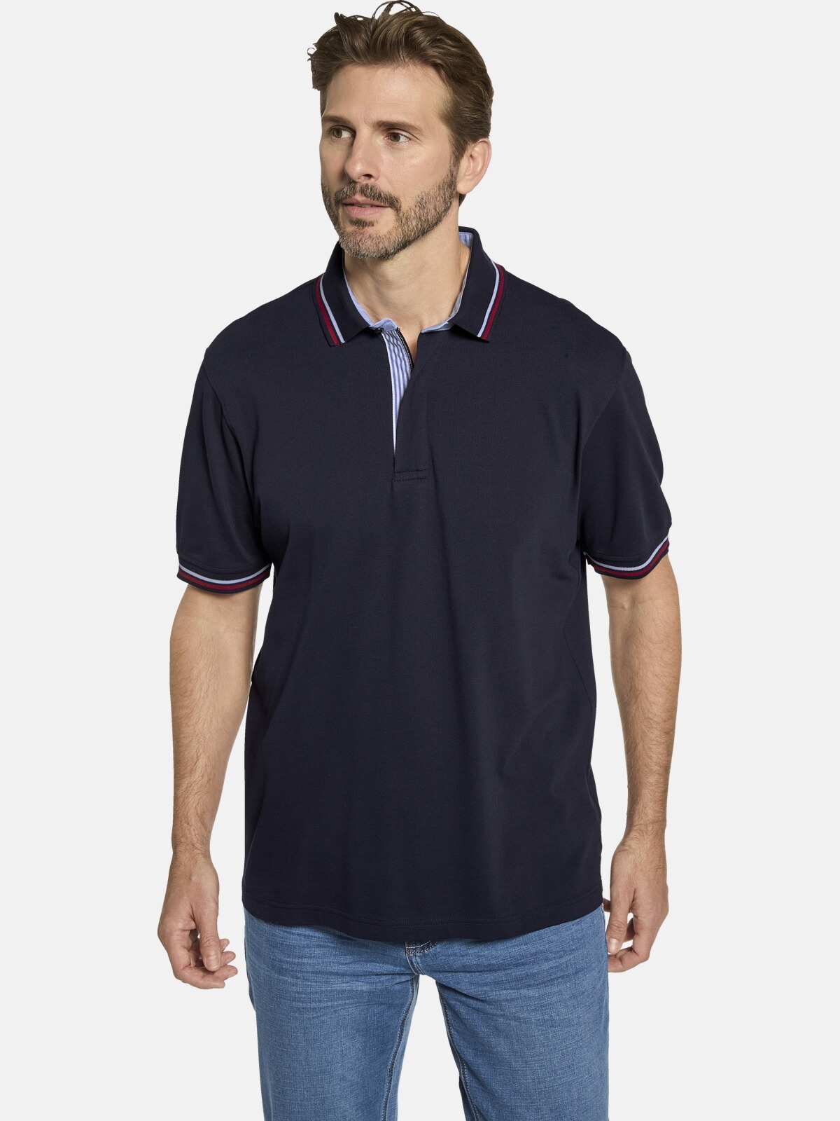 Poloshirt »Poloshirt TOSCARIO«, (1 tlg.), im dezenten Stil