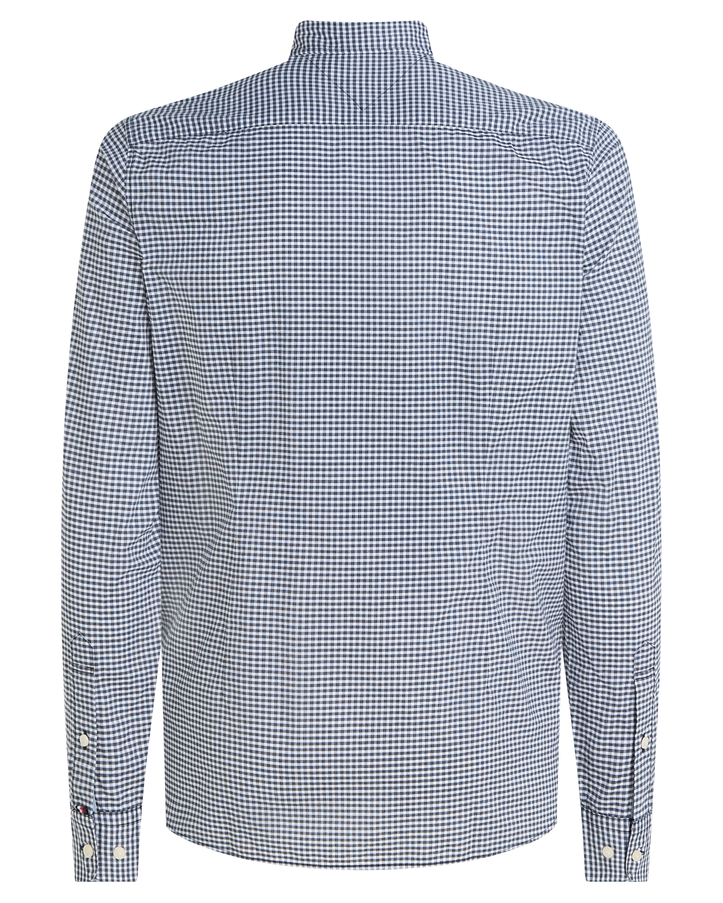 Tommy Hilfiger Karohemd »FLEX TEXTURED GINGHAM SF SHIRT«, mit kleiner Logostickerei
