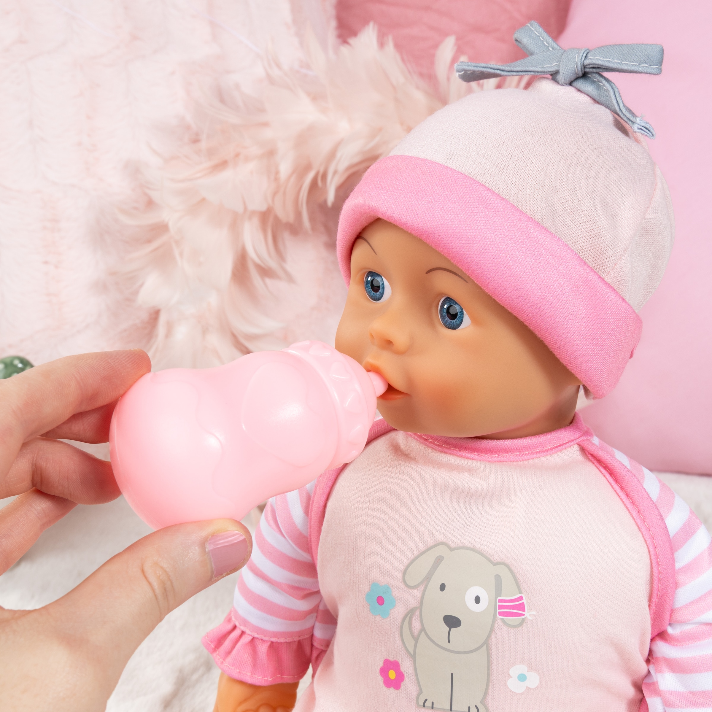 Bayer Babypuppe »Doktor Baby 36 cm« mit Funktion