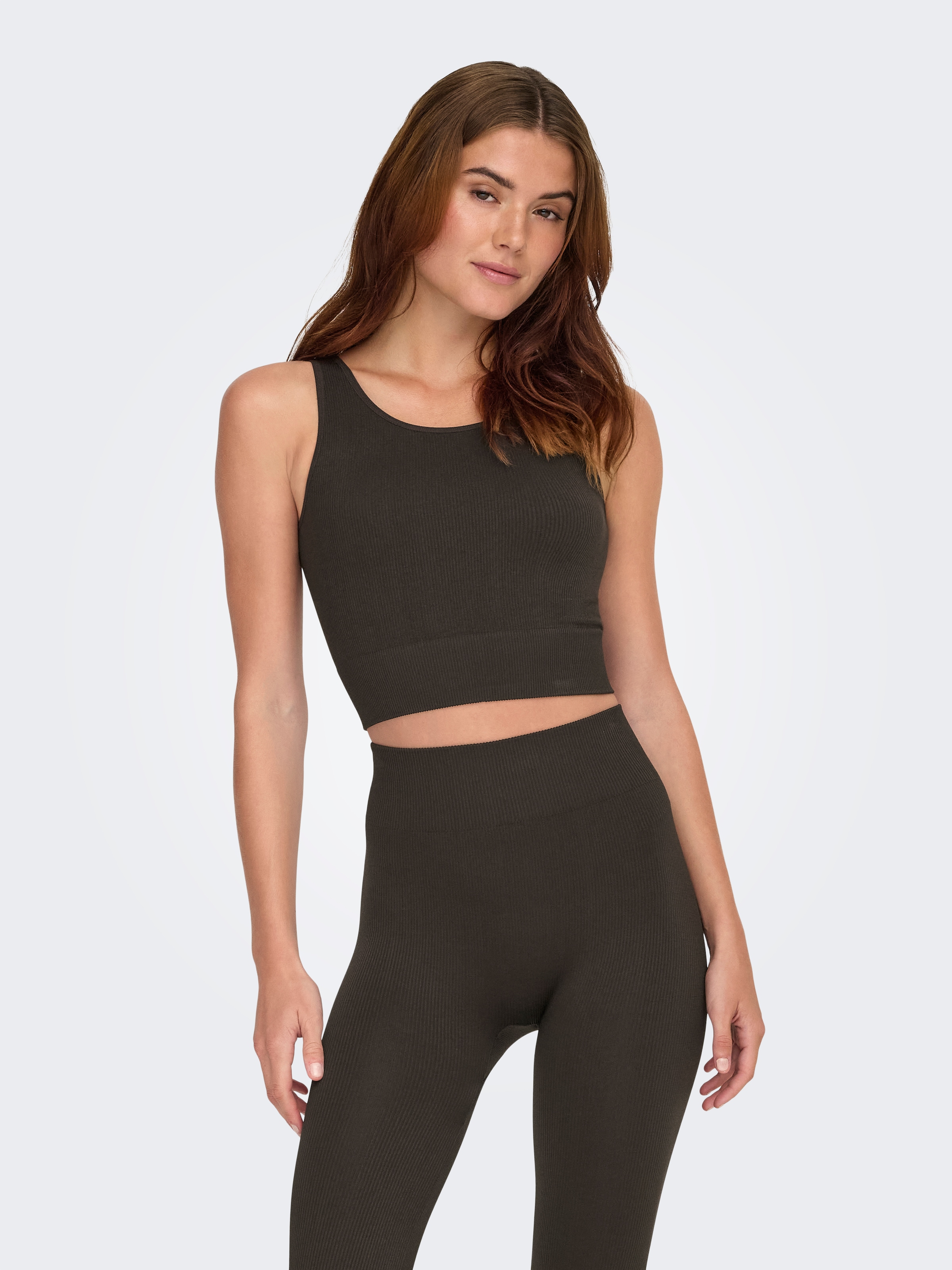 ONLY Play Trainingstop »ONPJAIA LIFE« Cropped Fit, in feiner Rippstruktur