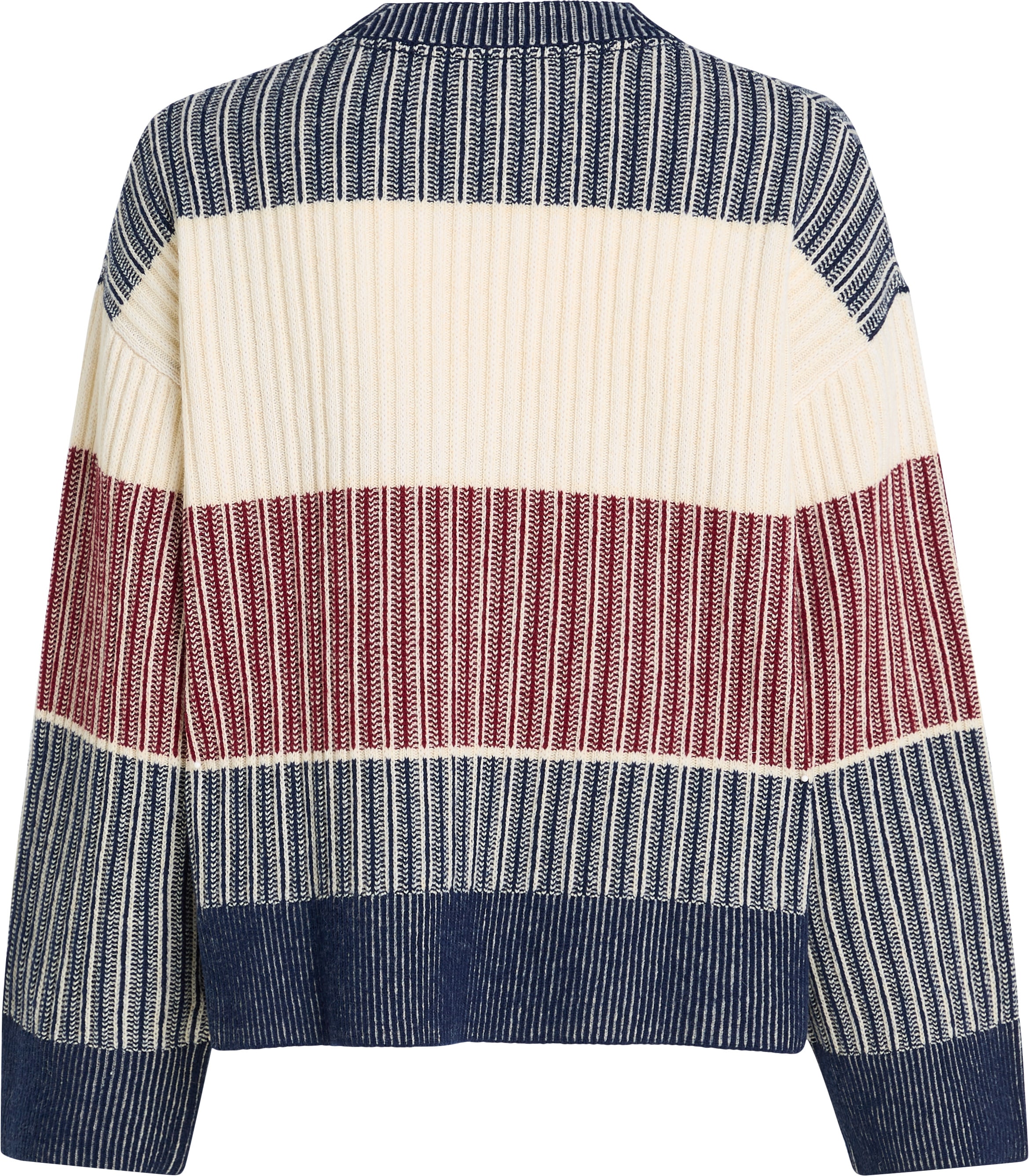 Tommy Hilfiger Strickpullover »GLOBAL STP ALL OVER SWEATER«, (Global Serie TH WOMEN), mit Tommy Hilfiger Global Stripe