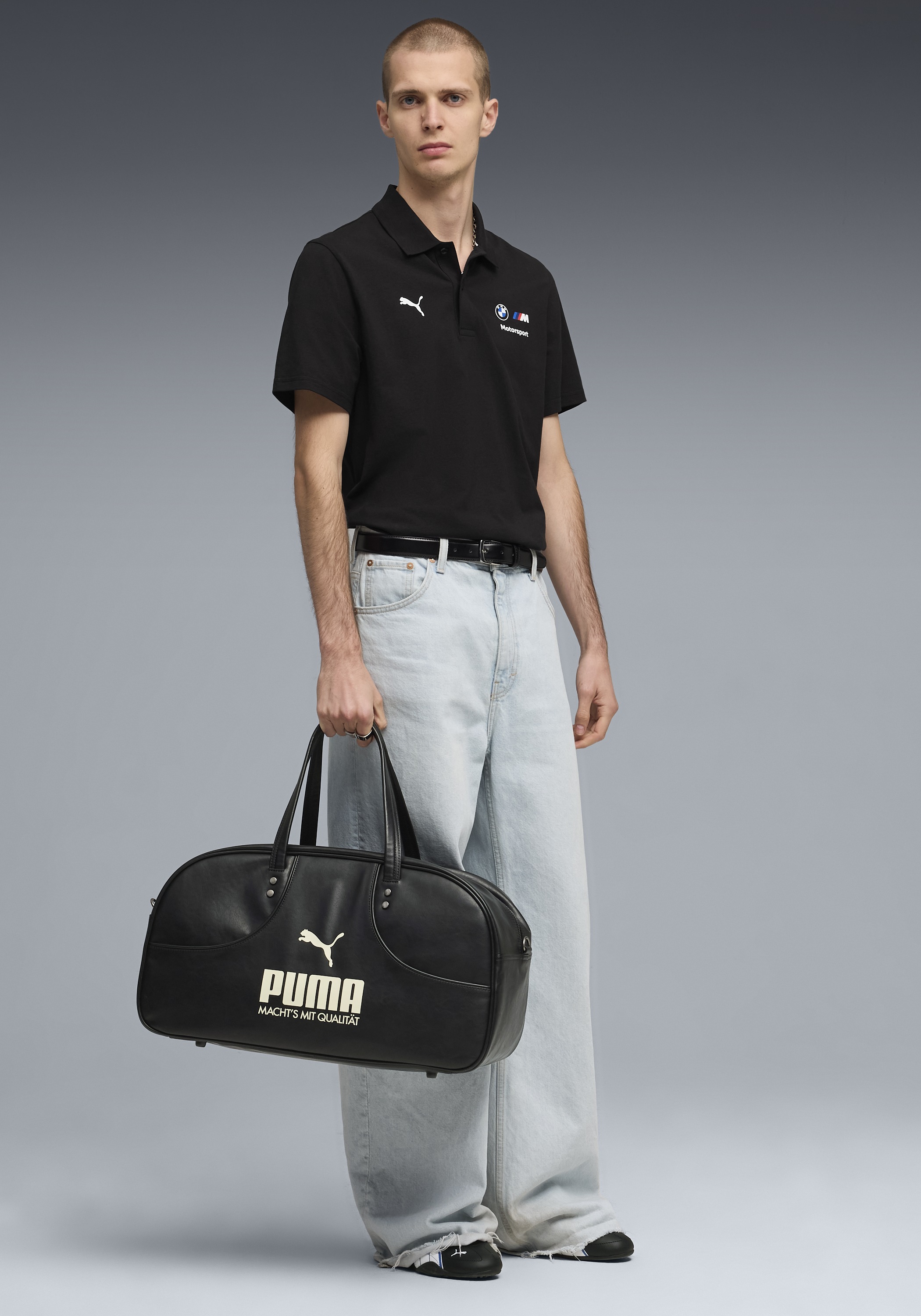 PUMA Poloshirt »BMW MMS ESS POLO« Regular Fit, Kurzarm, mit Knopfverschluss, mit Logodruck