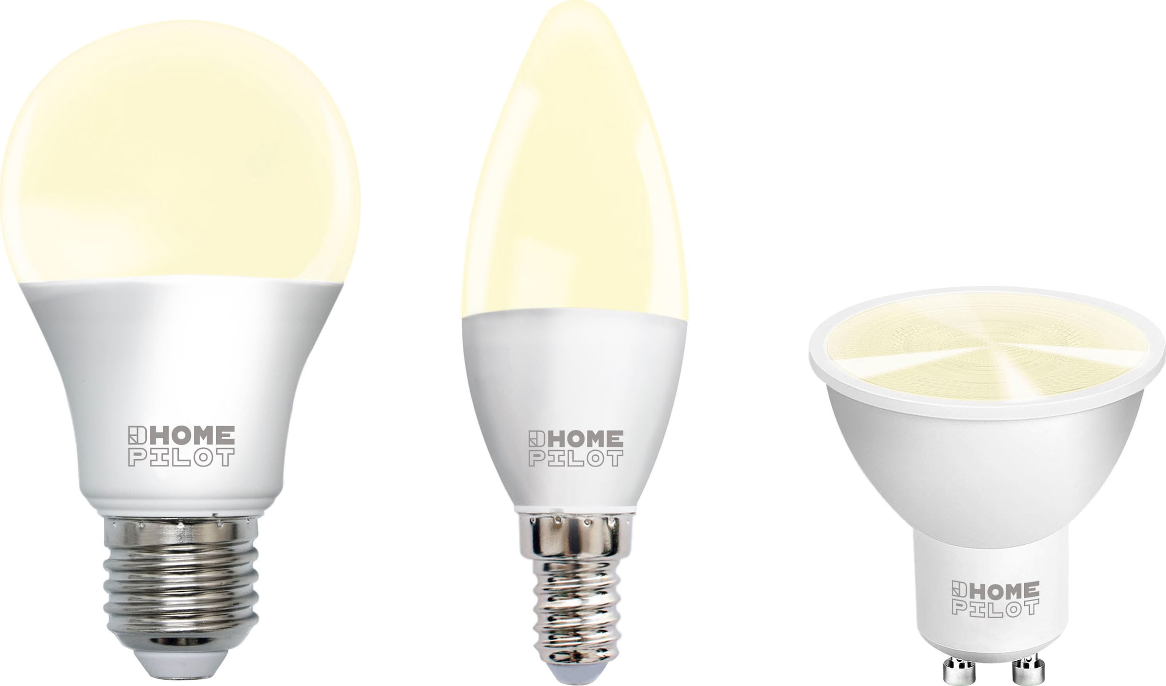 HOMEPILOT LED-Leuchtmittel »addZ LED-Lampe E14 White and Colour«, Farbwechsler-Kaltweiß-Warmweiß