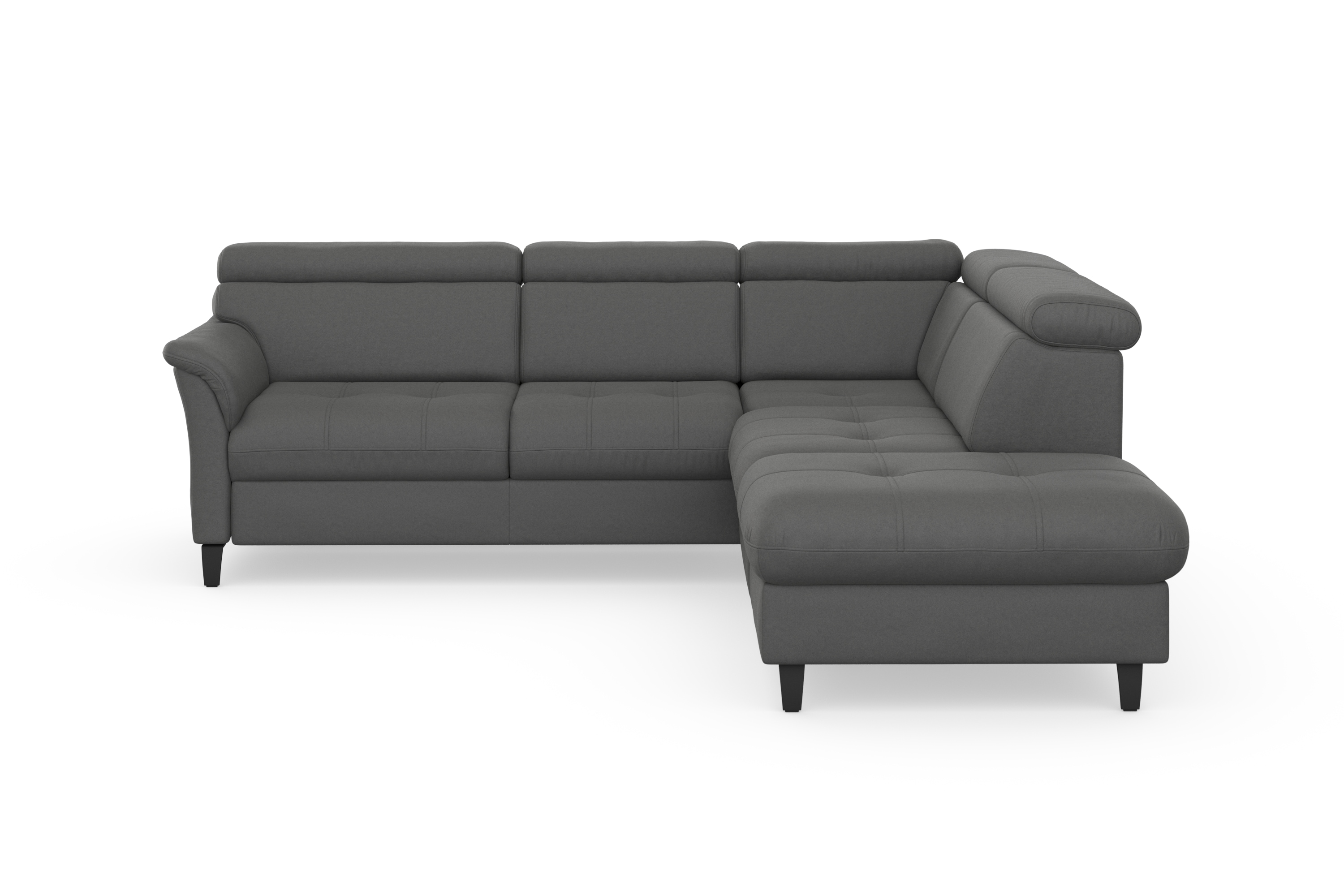 sit&more Ecksofa "Marano L-Form" inklusive Kopfteilverstellung, optional Schlaffunktion & Bettkasten