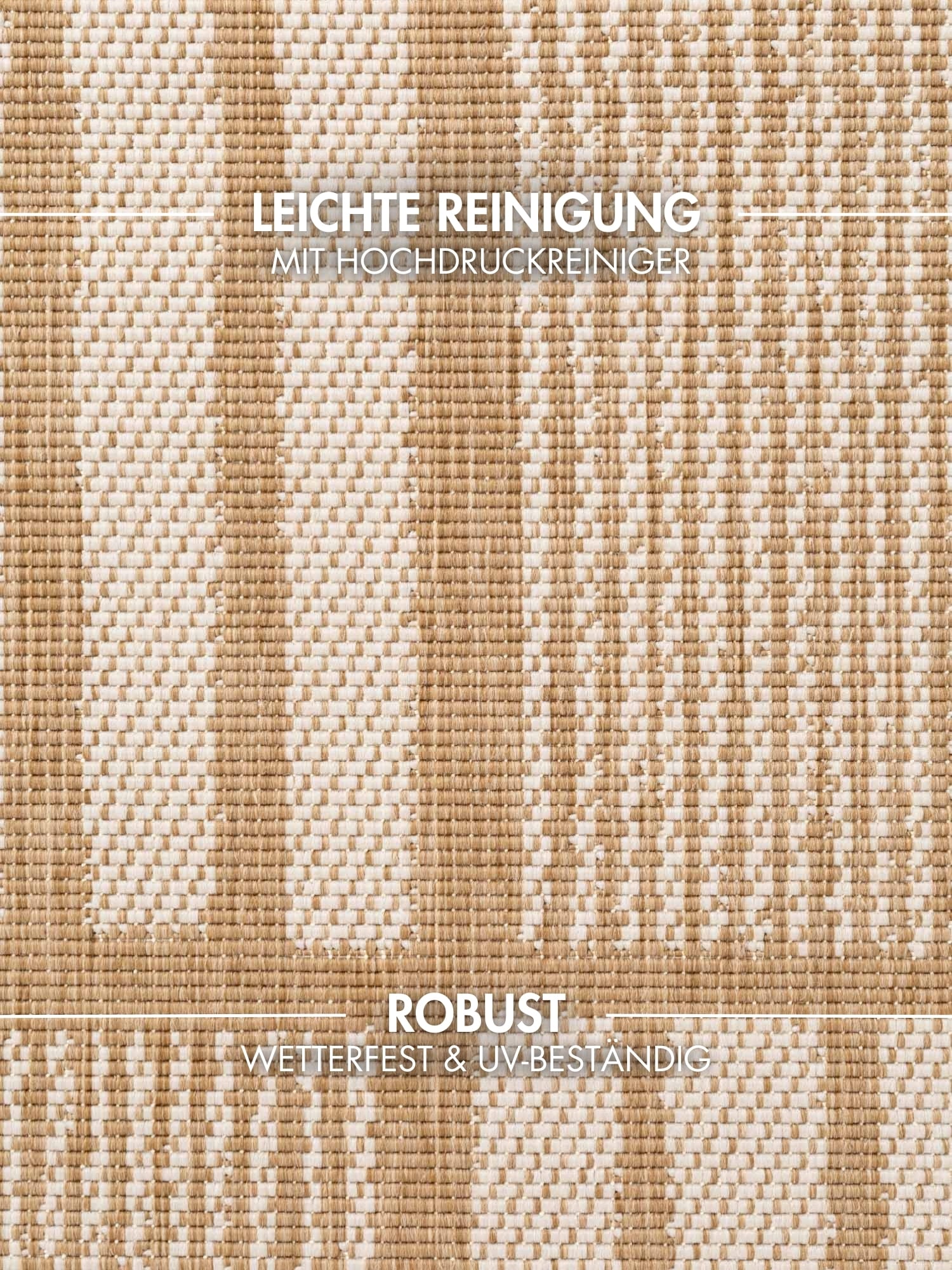 Ted Baker Teppich »Allington , Wendeteppich« rechteckig 8 mm Höhe Designteppich, Wetterfest, Pflegeleicht, Modern, Wohnzimmer, Terrasse