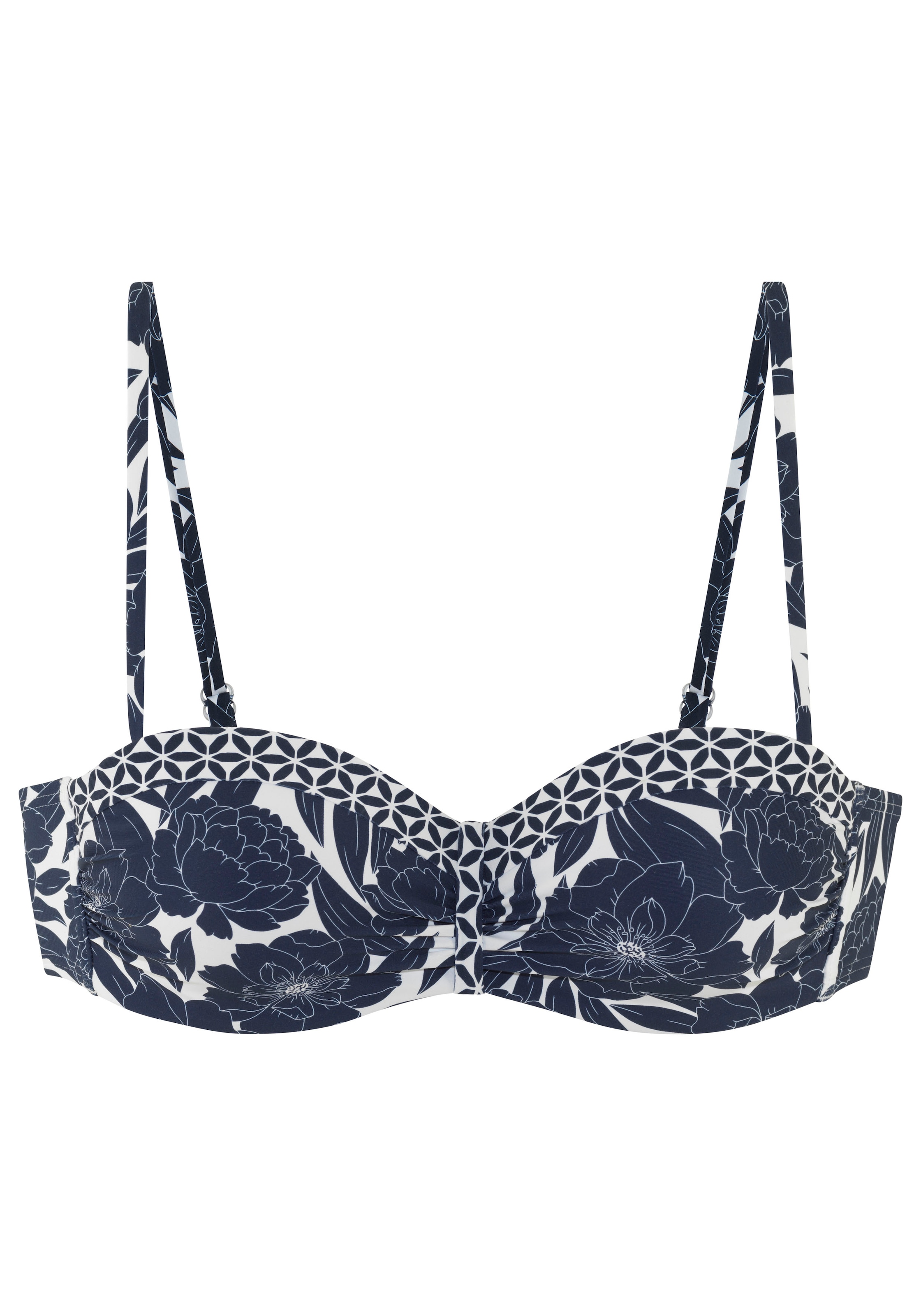 Sunseeker Bügel-Bandeau-Bikini-Top »Blossom«, im Muster-Mix