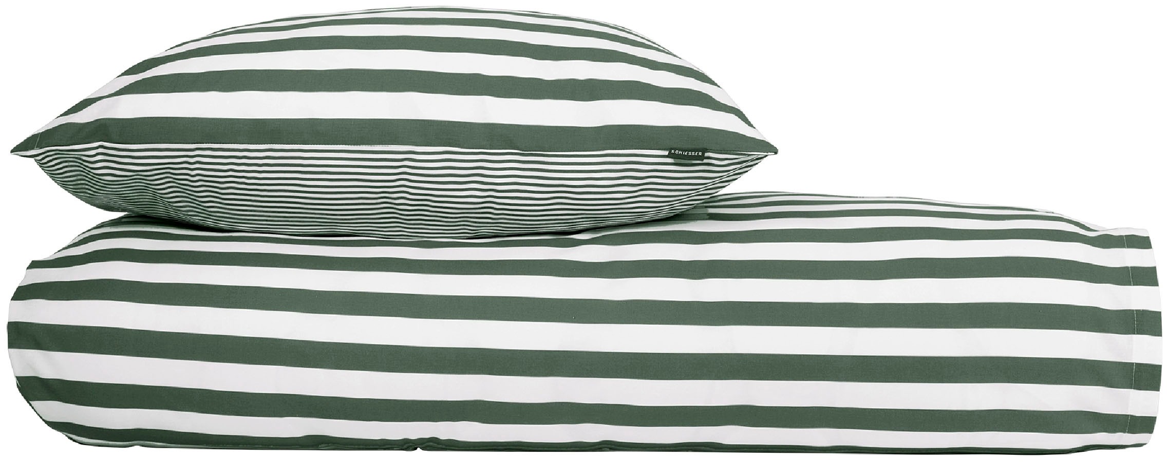 Schiesser Wendebettwäsche »Marie aus weicher Baumwolle und Streifen Allover«, MADE IN GREEN by OEKO-TEX®