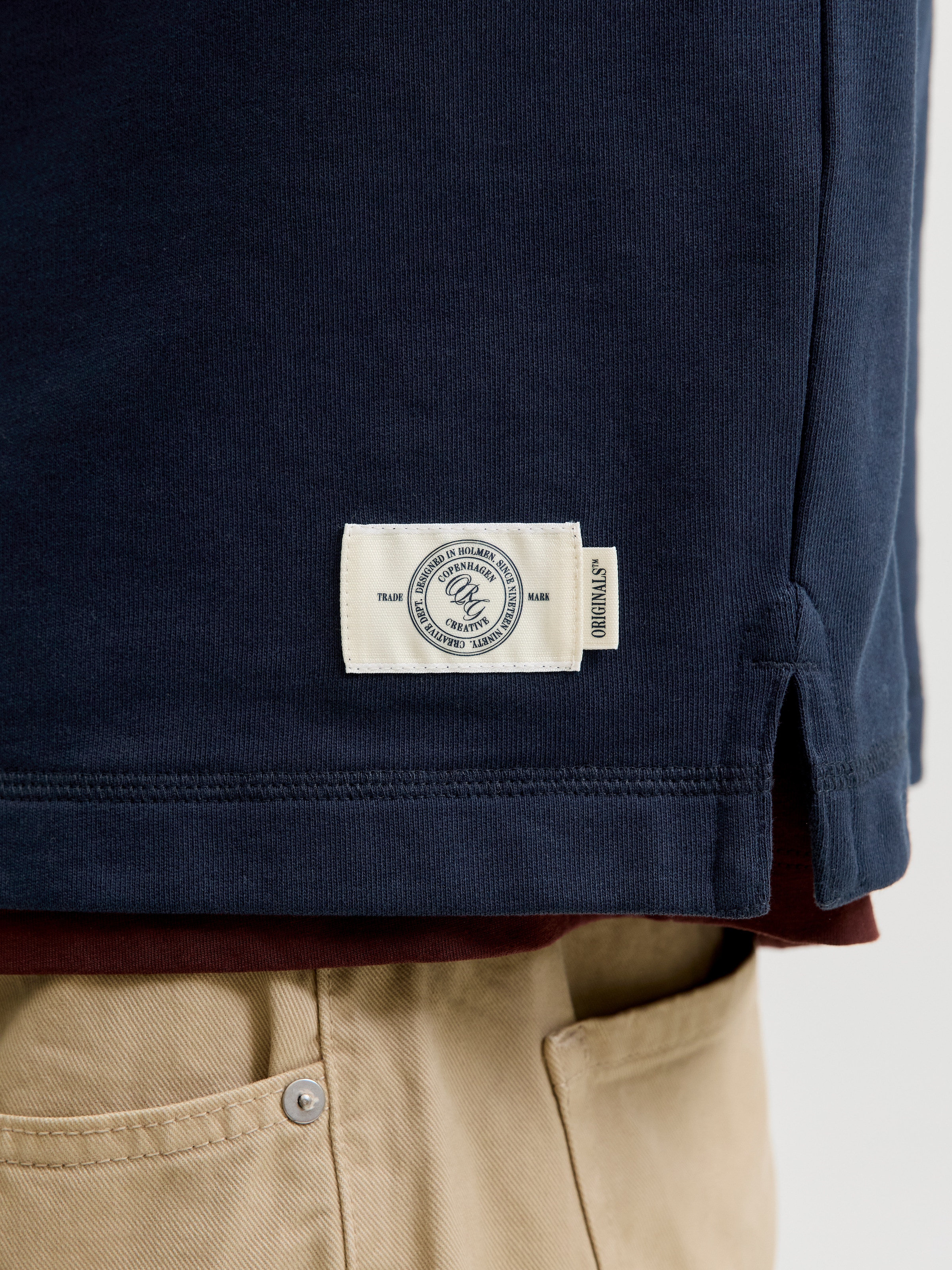 Jack & Jones Sweatshirt »JORFREDERIKSBERG BLOCKING SWEAT POLO SN«, Baumwolle, relaxed fit
