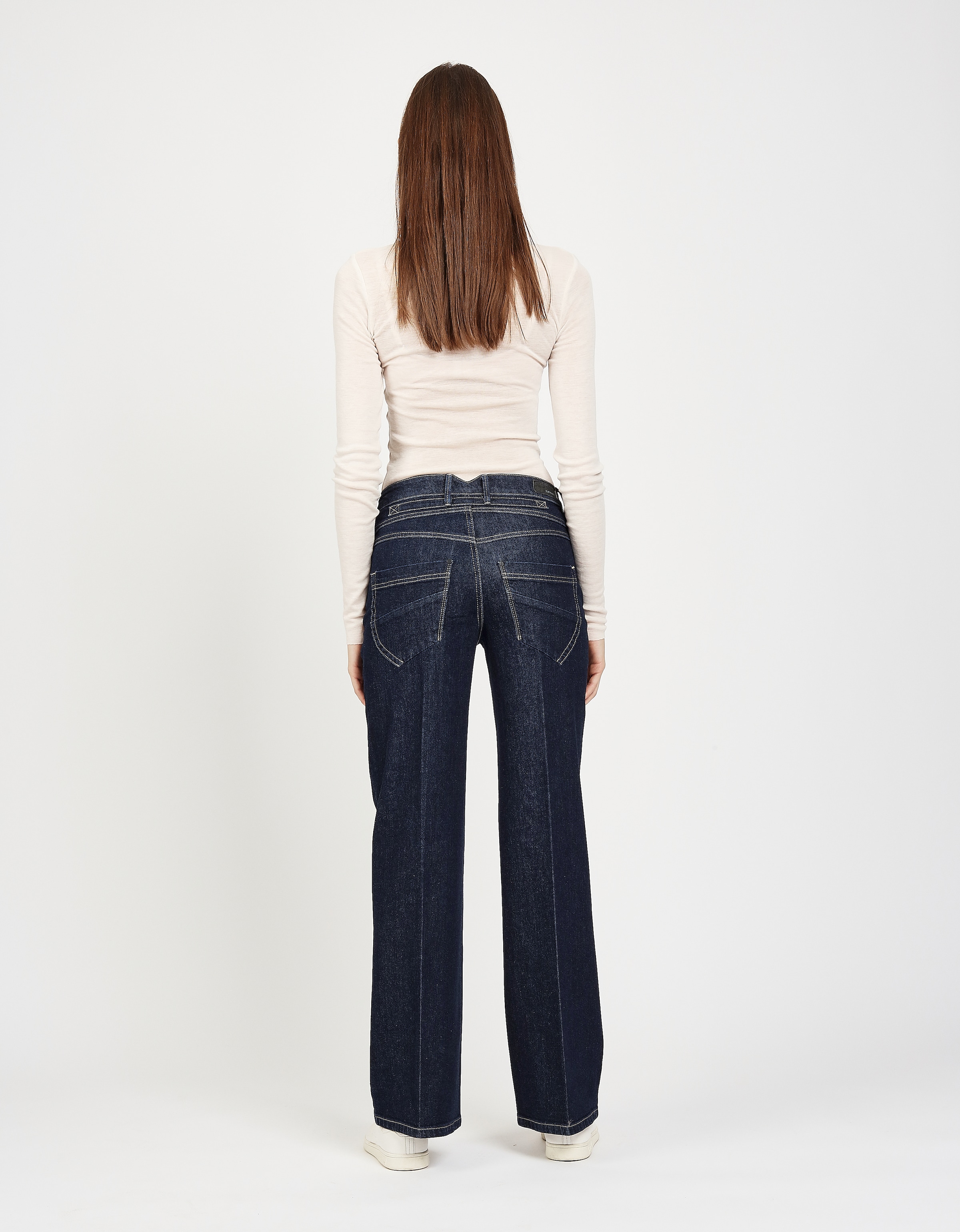 GANG Weite Jeans »94MEDINA WIDE«, mit Knopfverschluss - angelehnt an die Amelie Wide