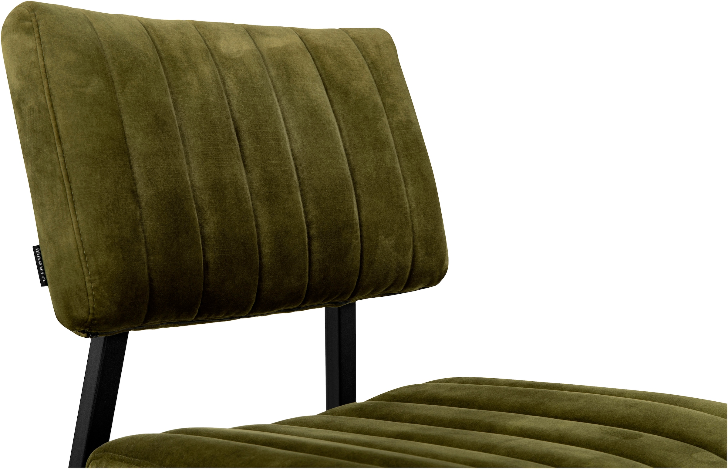 OMG Design Esszimmerstuhl »Ivan«, (Set), 2 St., Stoff, pflegeleichter Samtvelour Bezug, Küchenstuhl