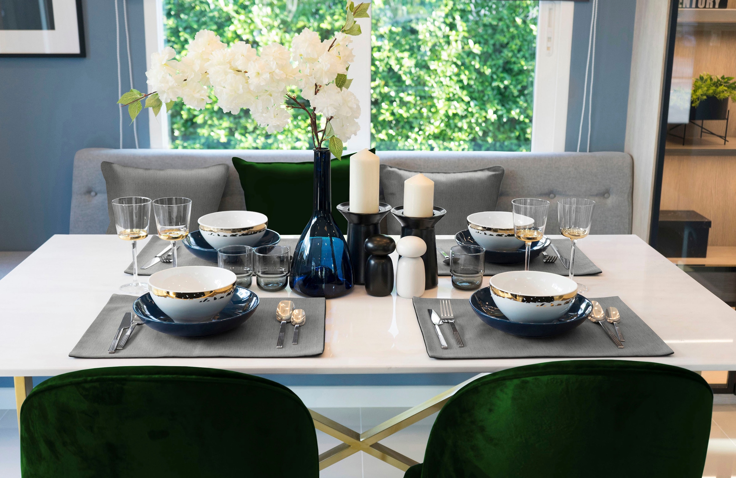 Adam Platzset "Uni Collection Light" GOTS zertifiziert, Made in Germany
