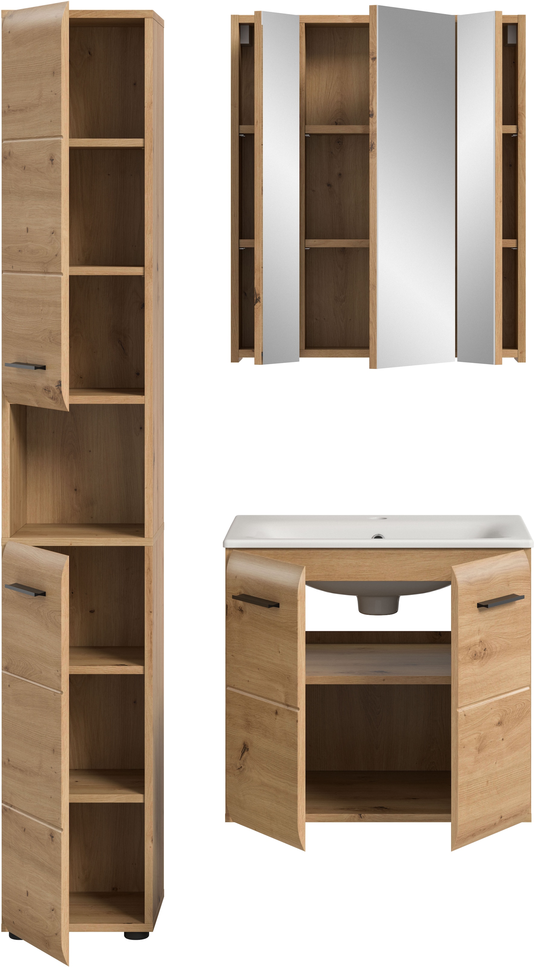 INOSIGN Badezimmer-Set Set, 4 Stk. tlg.