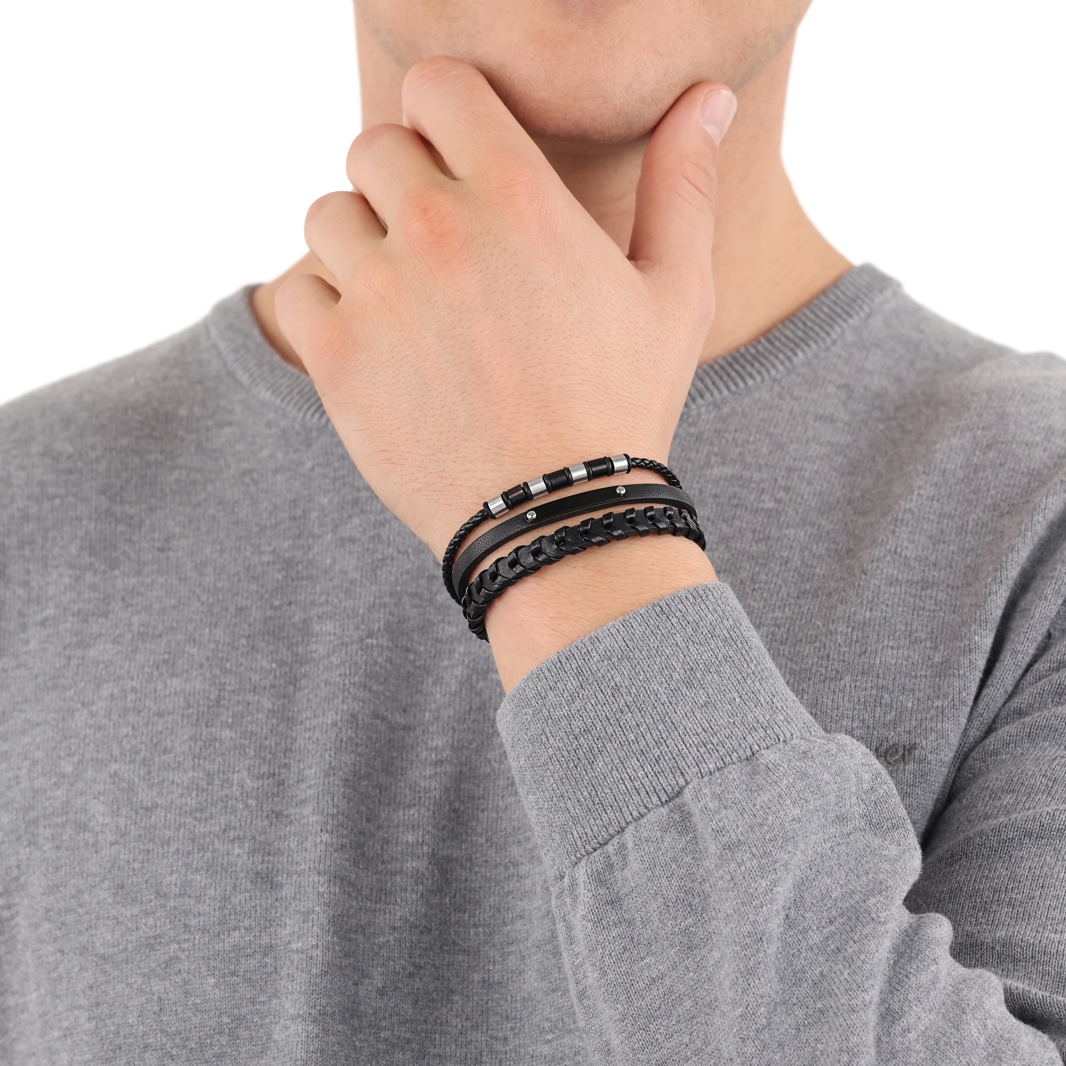 s.Oliver Lederarmband »2039735«