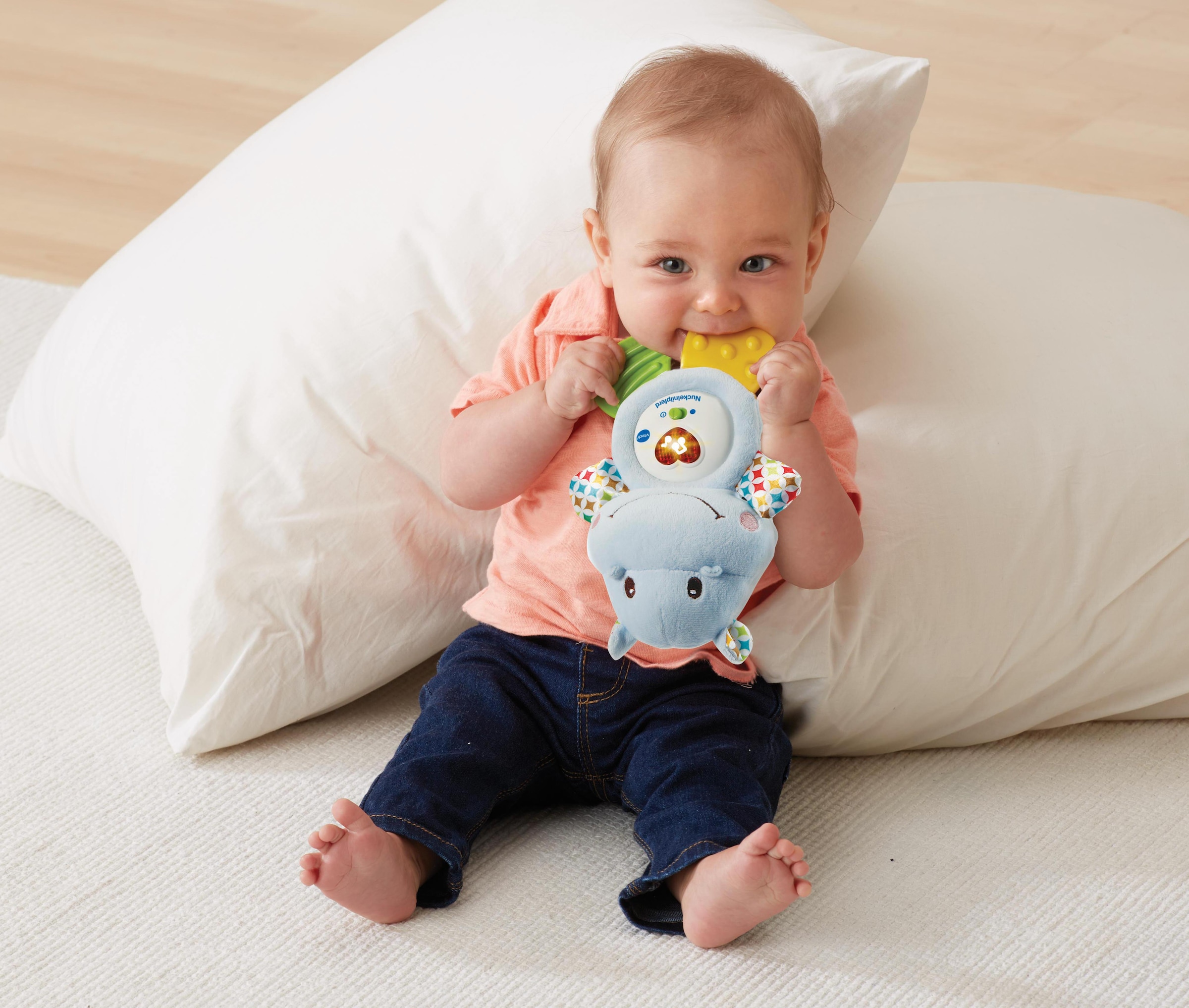 Vtech® Plüschfigur »Vtech Baby, Nuckelnilpferd«, mit Sound