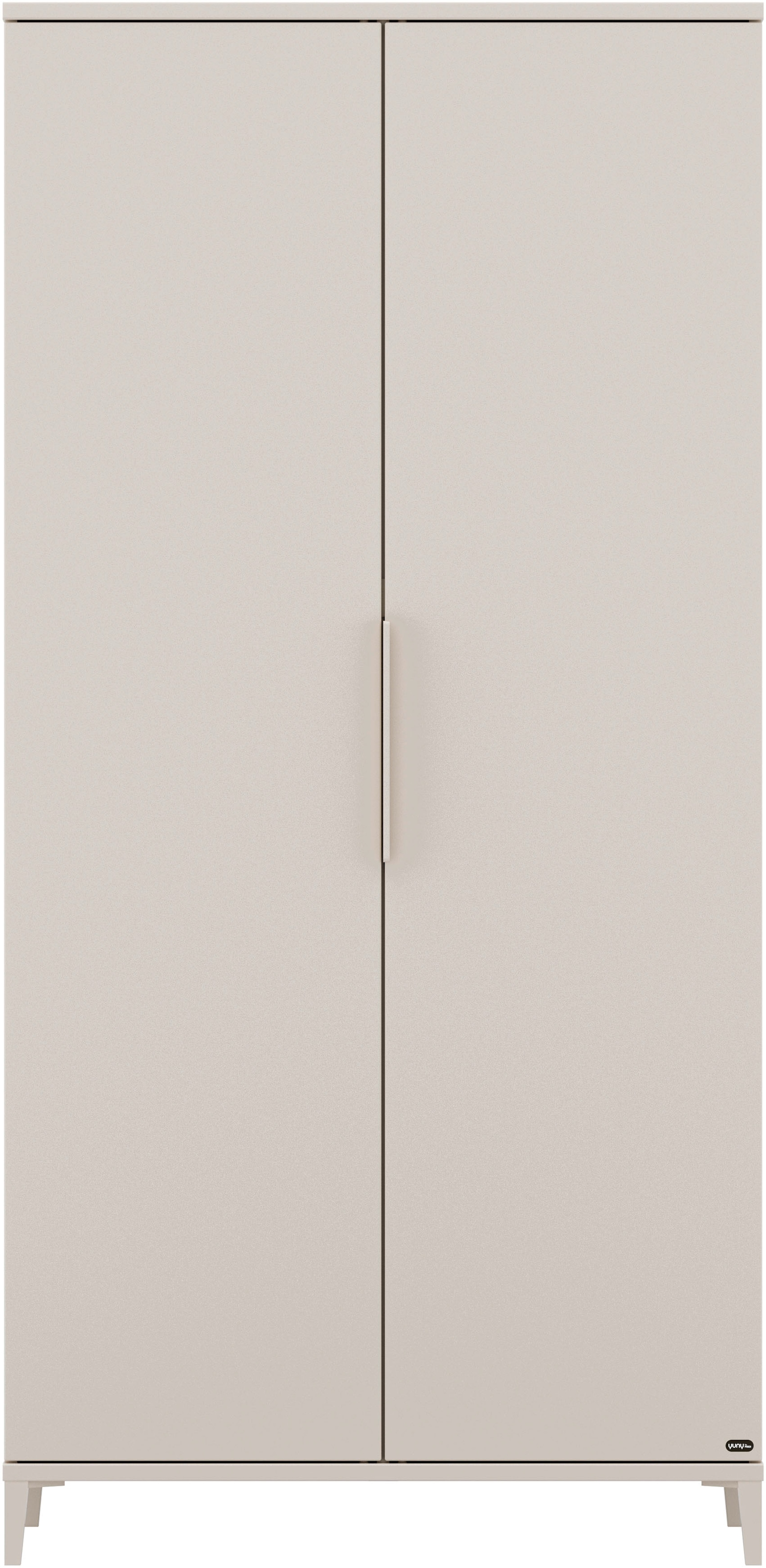 YUNY by PAIDI Kleiderschrank »SISTER LOU inkl. Kleiderstangen und Einlegeböden« Beige, zertifizierte Qualität, Soft-Close