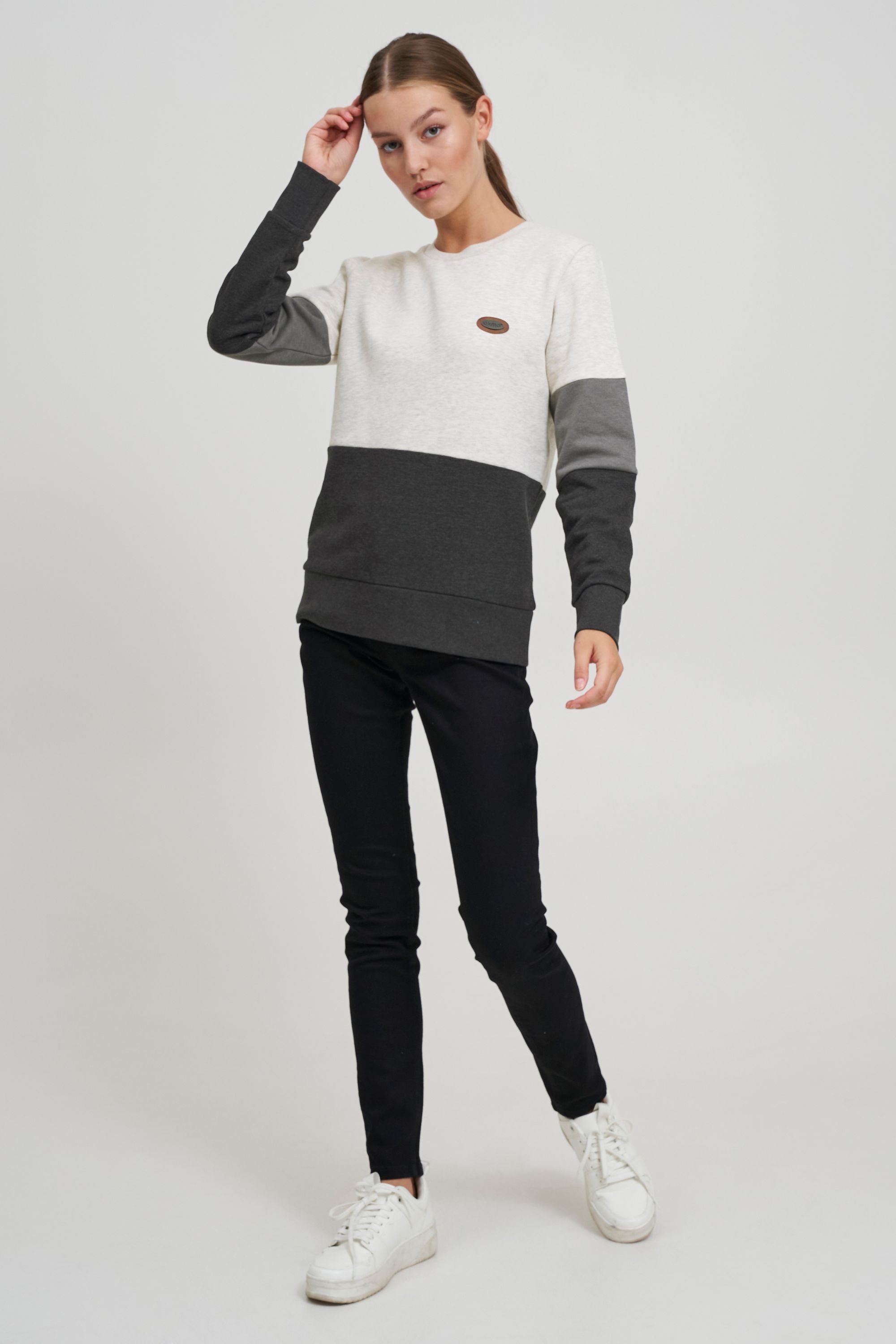 OXMO Rundhalspullover »Sweatshirt OXTrine«