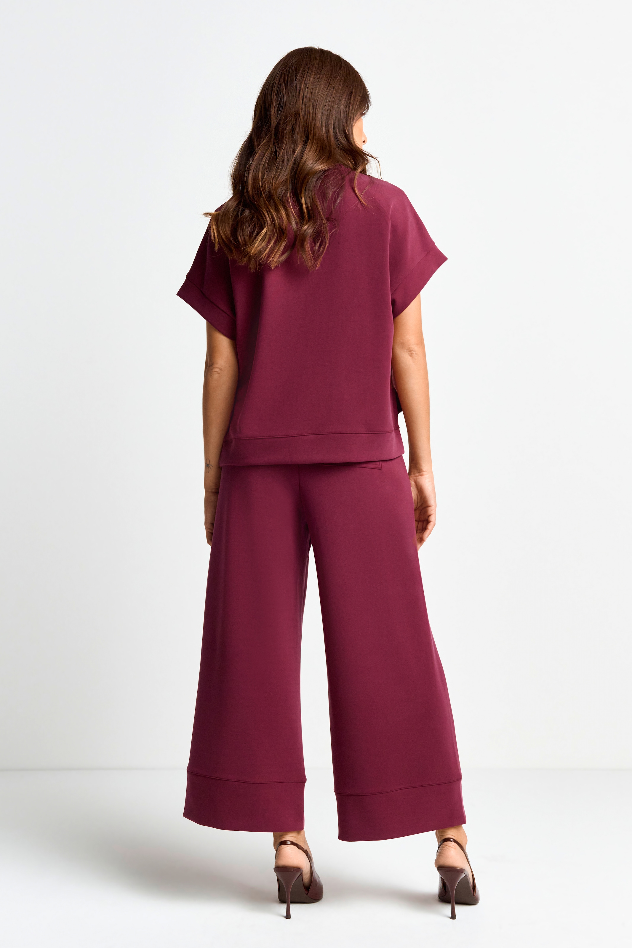 Rich & Royal Culotte »T peached Culotte«, mit Kellerfalte, Eingrifftaschen