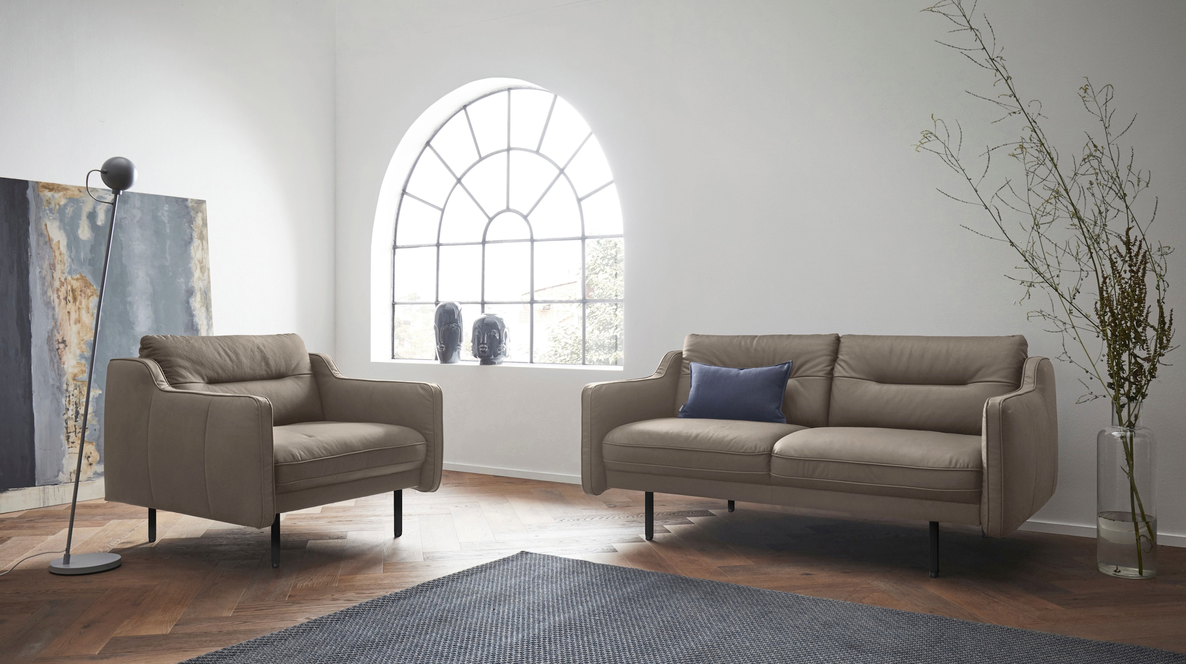 andas Sessel »Nordfyn«, edles Design in 3 Bezugsqualitäten, Design by Morten Georgsen