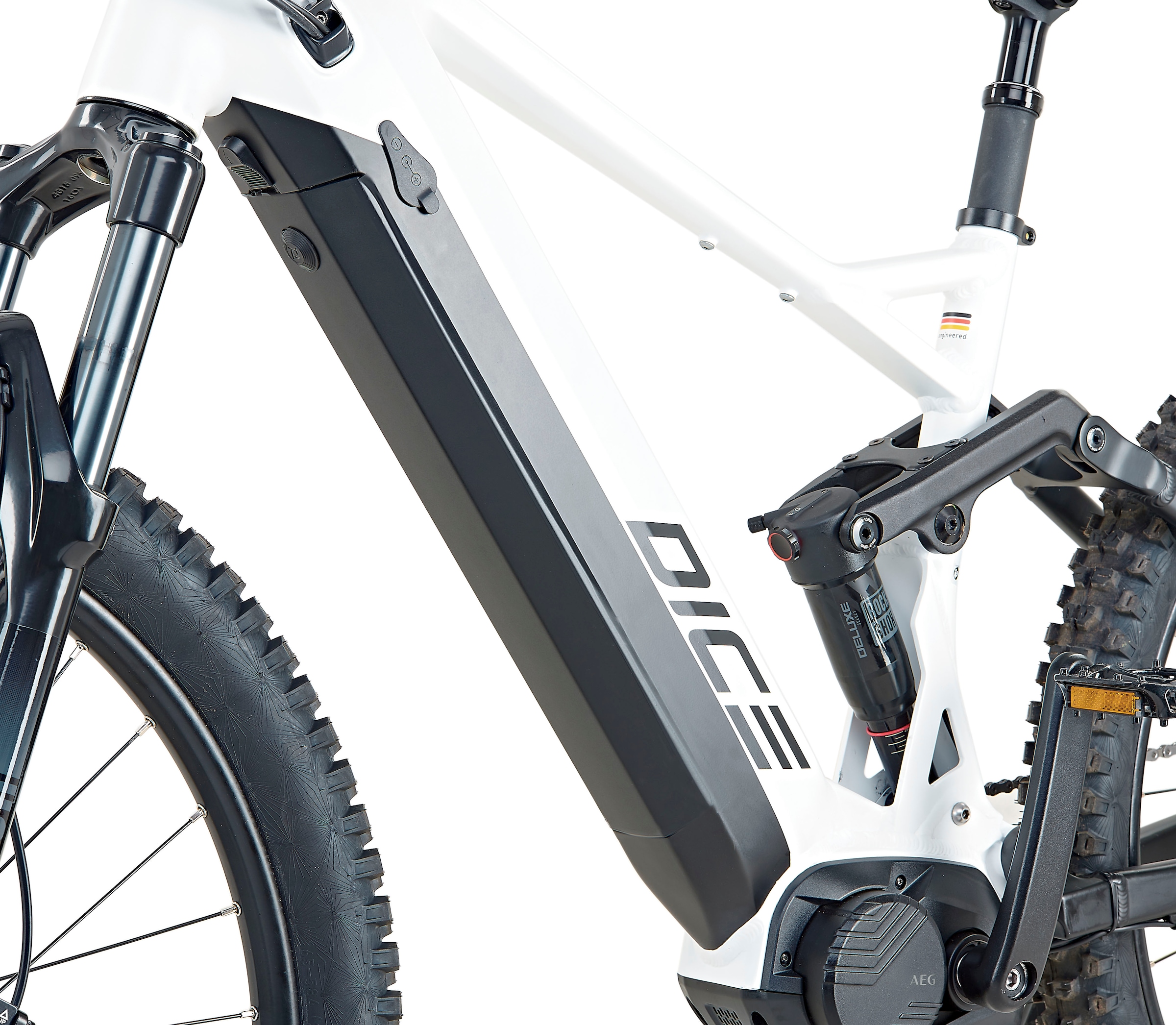 Prophete E-Bike »DICE 5.0«, 12 Gang, Shimano, Mittelmotor 250 W, Pedelec, Elektrofahrrad für Herren, MTB, Mountainbike