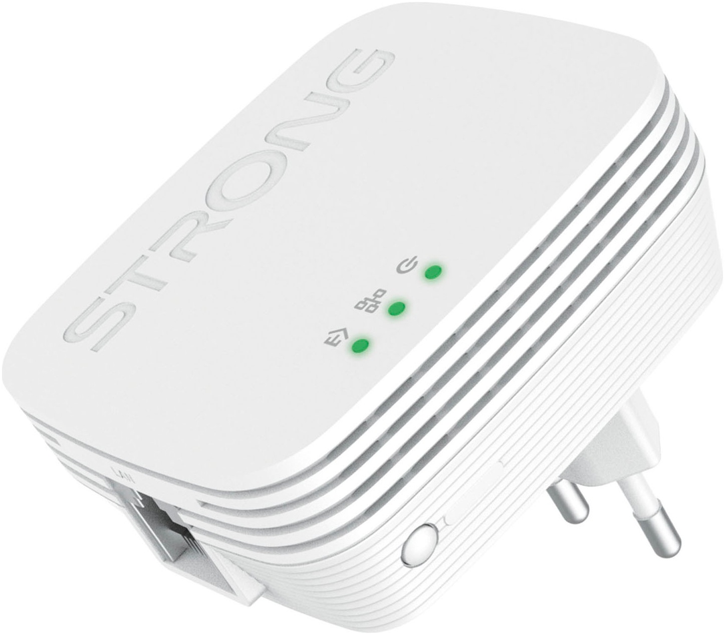Strong Reichweitenverstärker »Powerline MINI, 600 Mbit/s Set (3 Einheiten)«