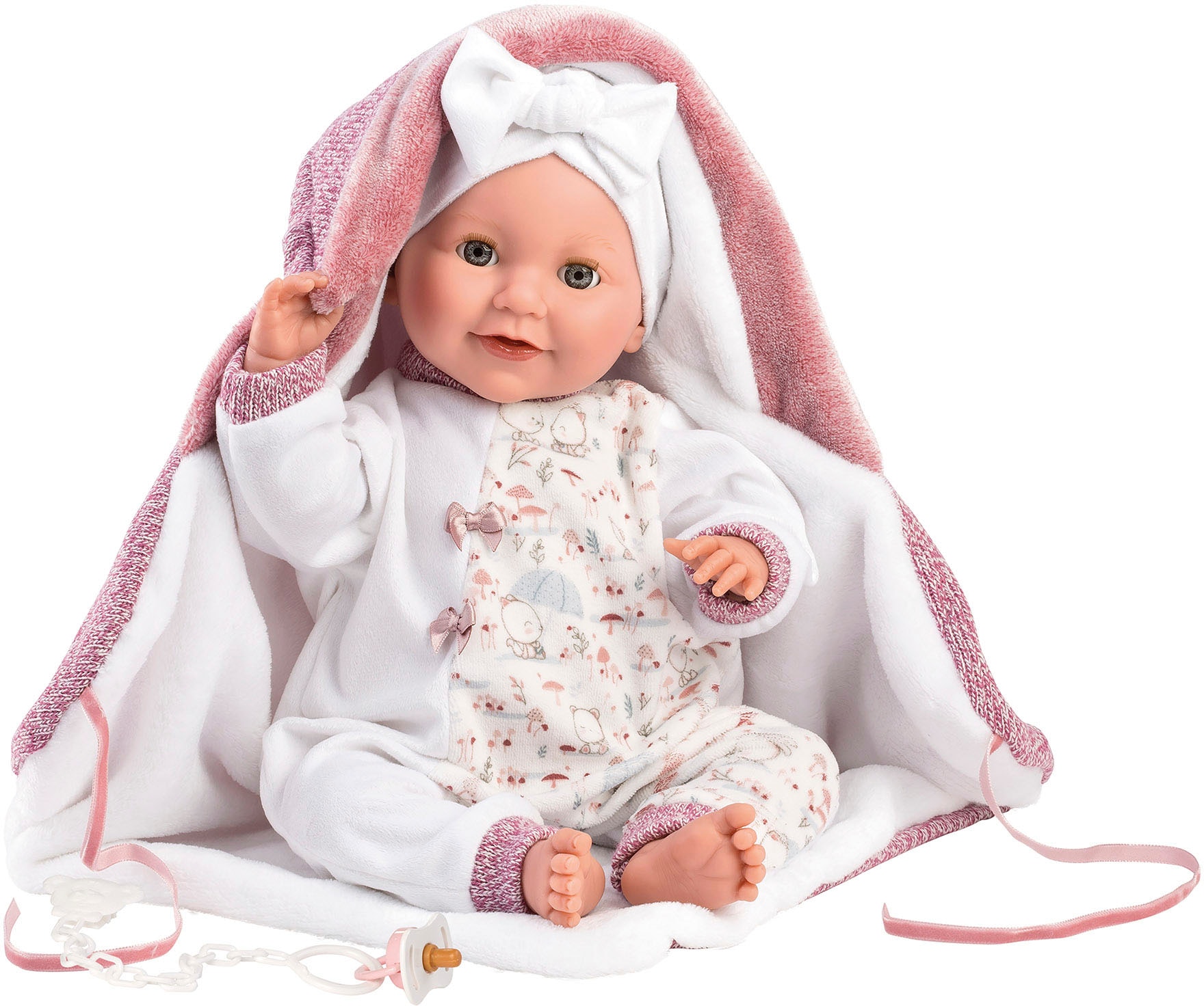 Llorens Babypuppe »Heidi, 42 cm«, mit Schlafaugen