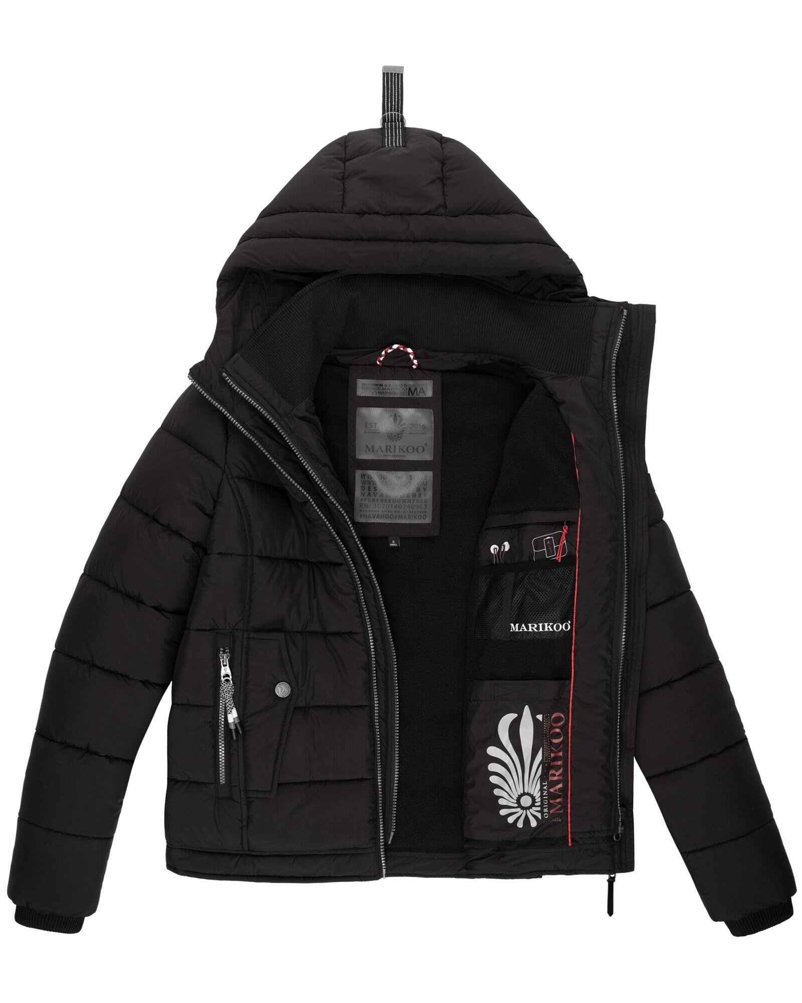 Marikoo Outdoorjacke »Marikoo Taisaa Princess Damen Steppjacke B940«