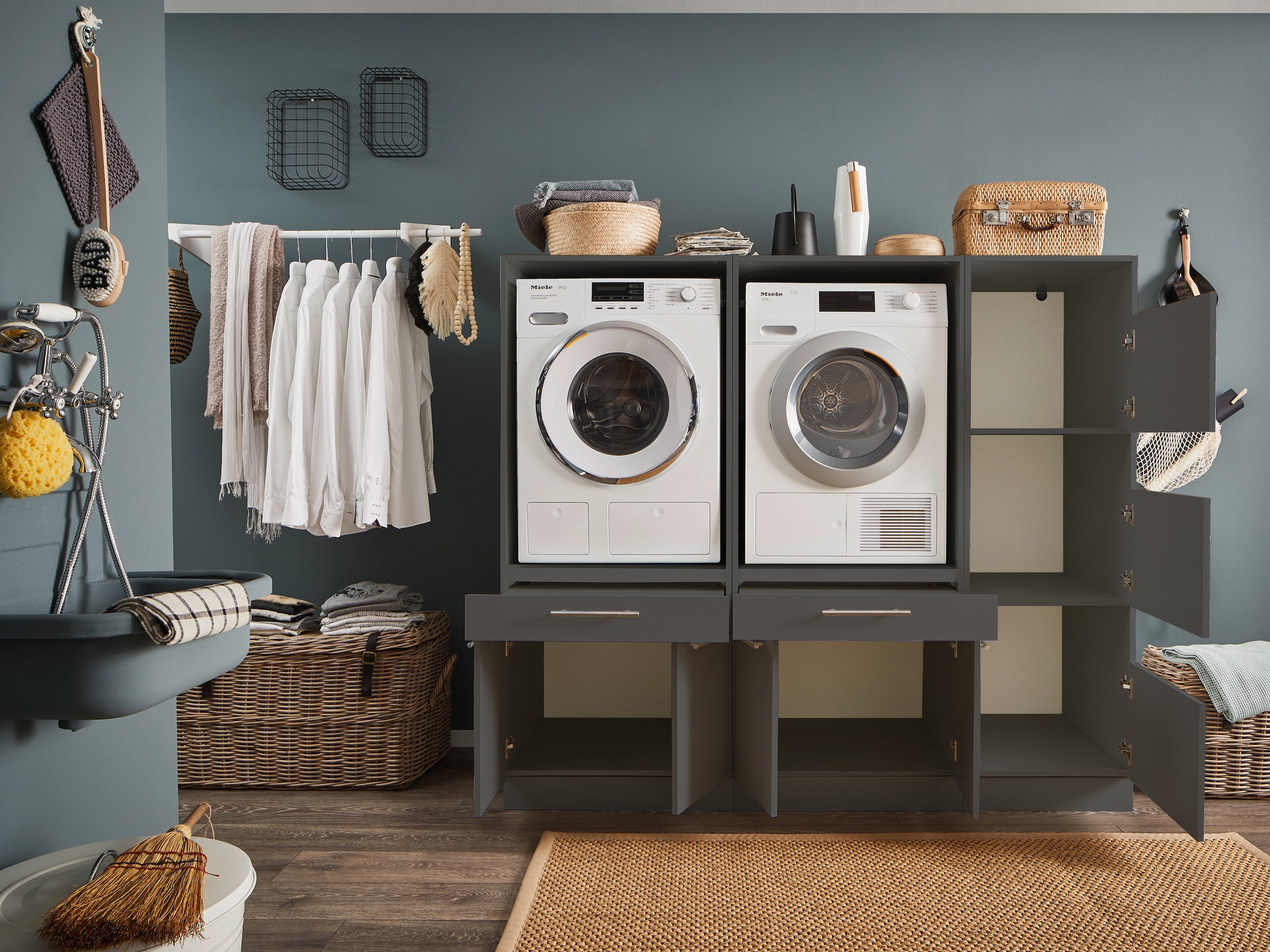 Laundreezy Mehrzweckschrank-Set »LAUNDREEZY LDSK10«