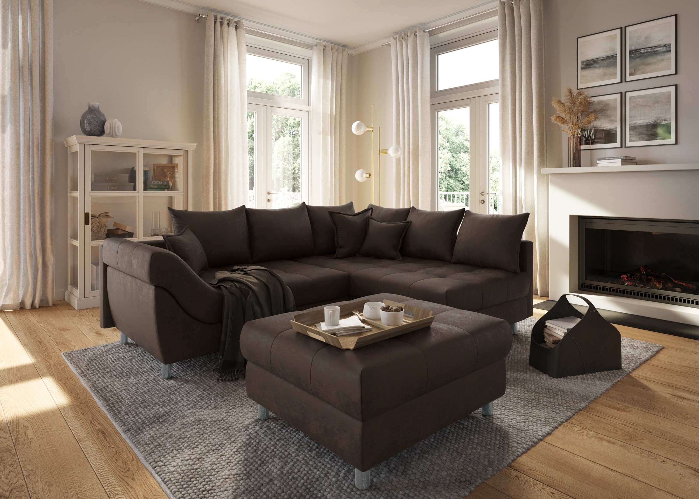COLLECTION AB Hocker »Innsbruck«, inklusive komfortablen Federkerns